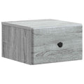 Wandmontierter Nachttisch Graues Sonoma 34,5 x 33 x 20 cm