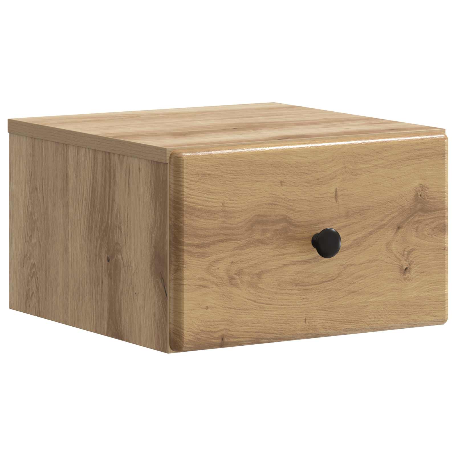 Wandmontierter Nachttisch Artisan-Eiche 34,5 x 33 x 20 cm