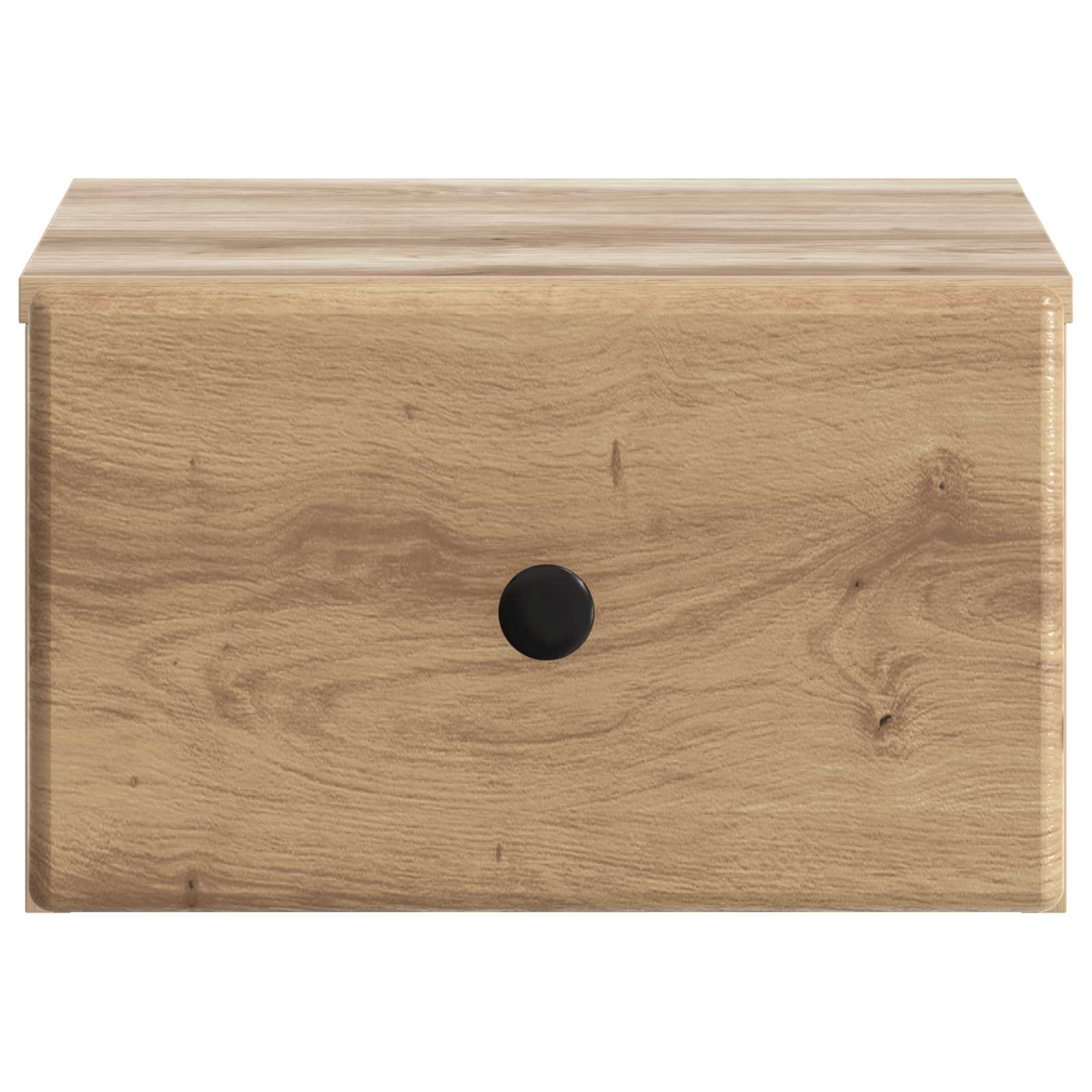 Wandmontierter Nachttisch 2 pcs Artisan-Eiche 34,5 x 33 x 20 cm