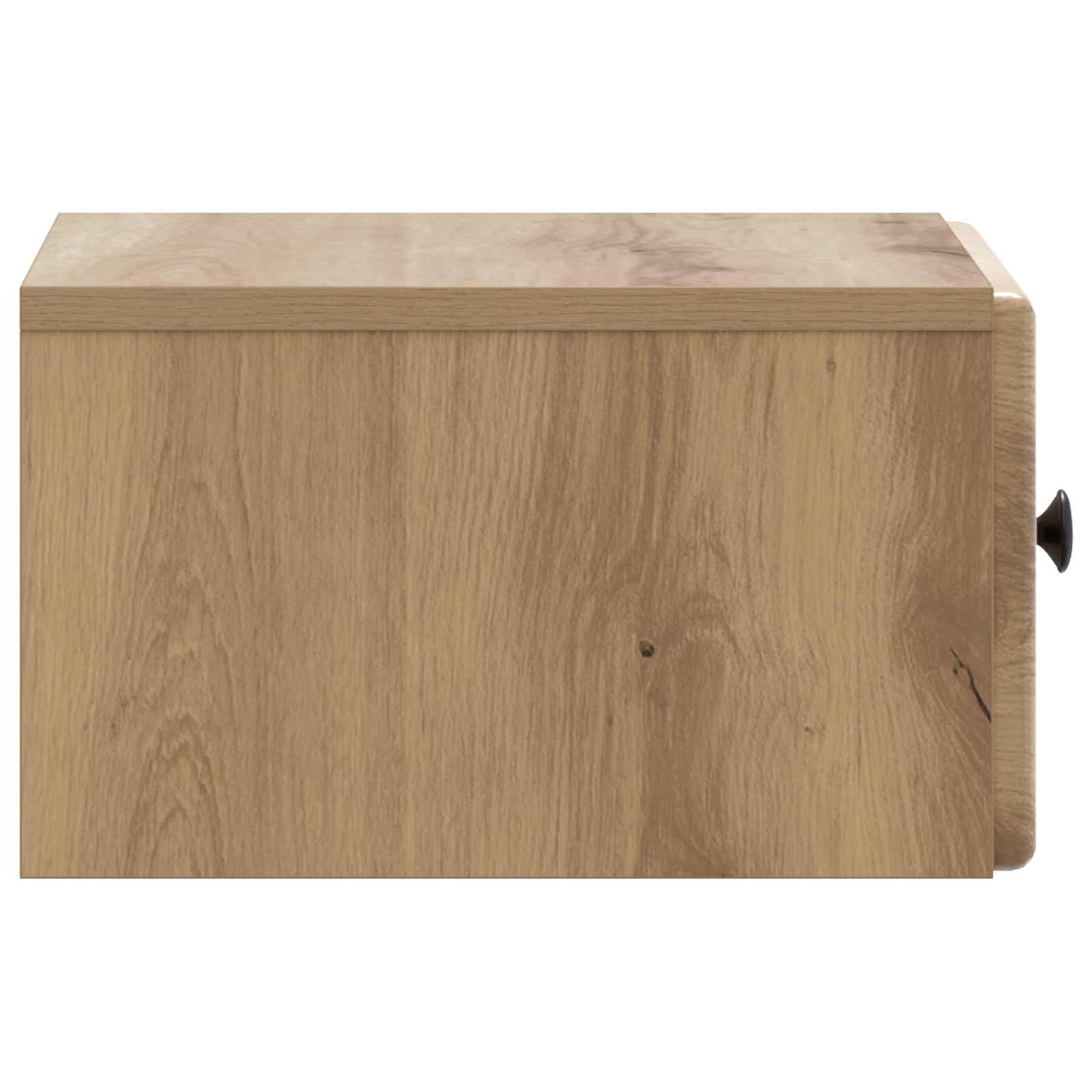 Wandmontierter Nachttisch 2 pcs Artisan-Eiche 34,5 x 33 x 20 cm