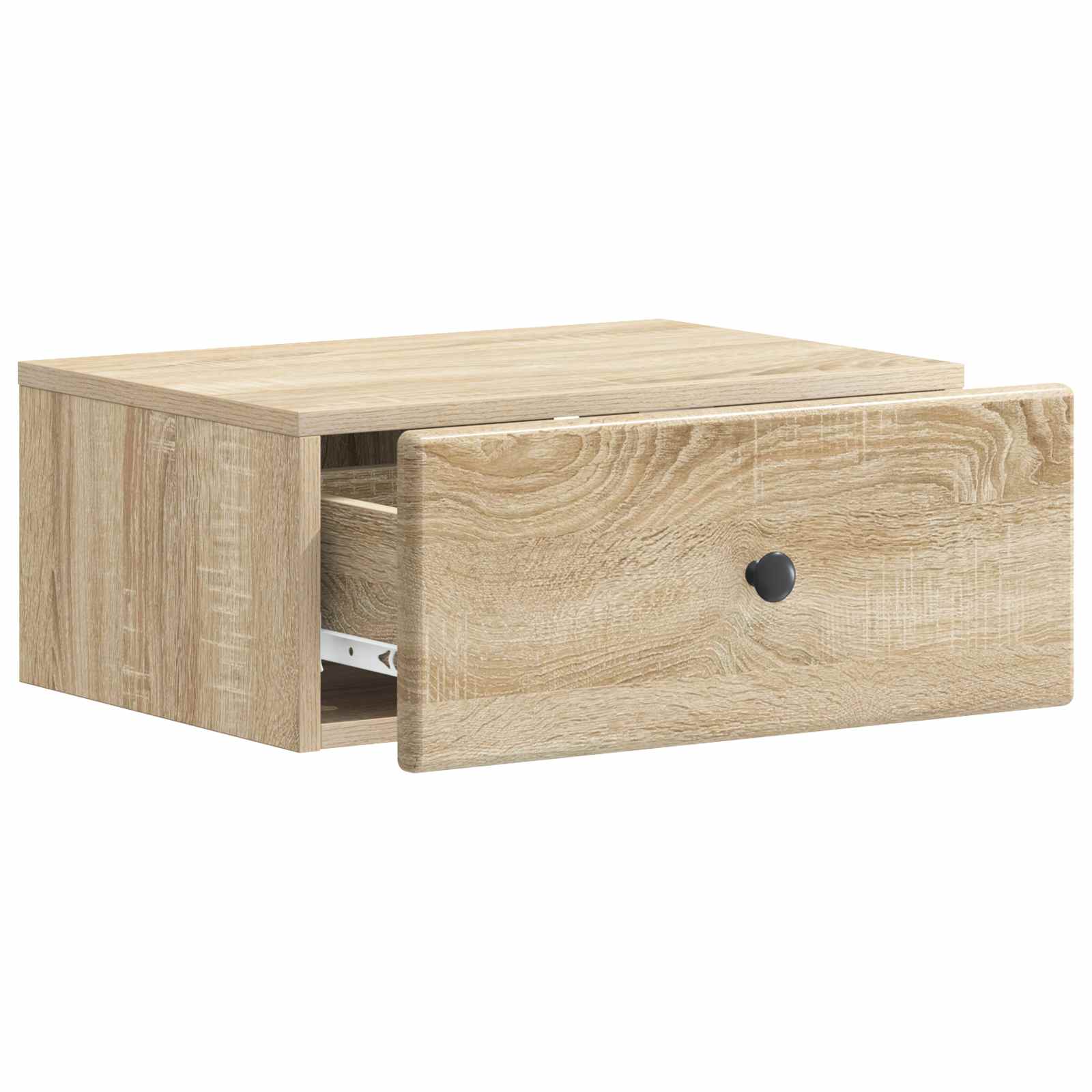 Wandmontierter Nachttisch Sonoma-Eiche 49 x 34,5 x 20 cm