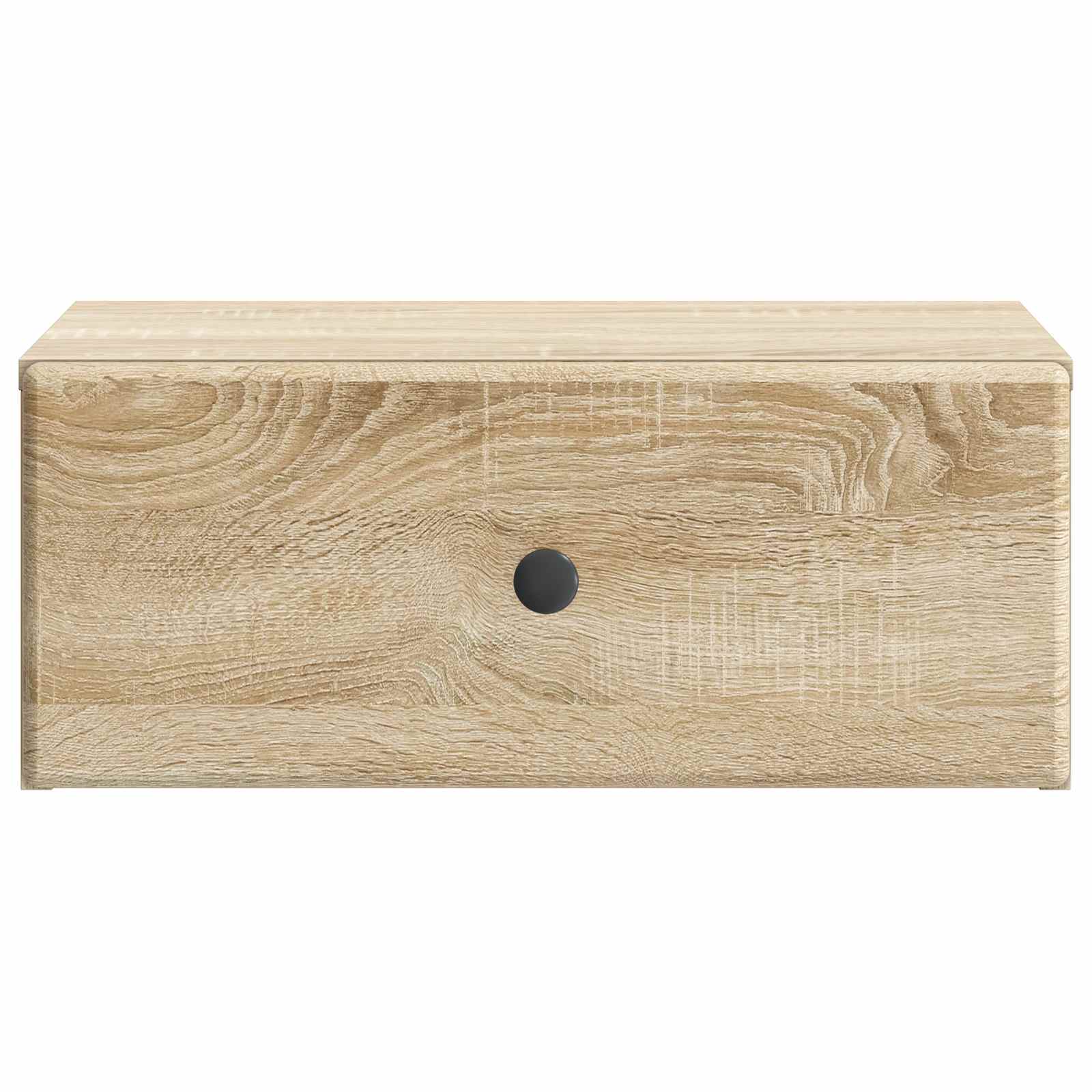 Wandmontierter Nachttisch 2 pcs Sonoma-Eiche 49 x 34,5 x 20 cm
