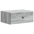 Wandmontierter Nachttisch Graues Sonoma 49 x 34,5 x 20 cm
