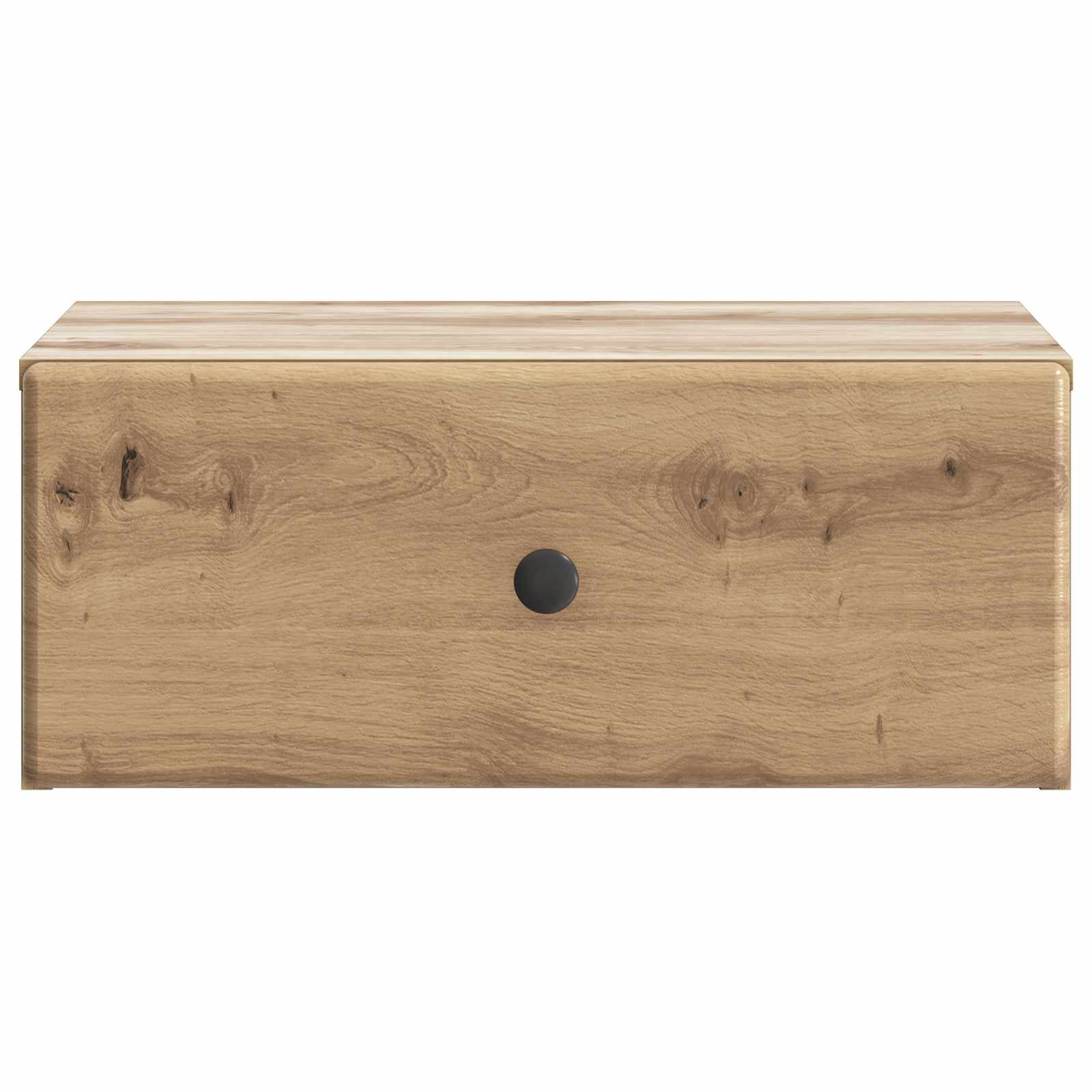 Wandmontierter Nachttisch 2 pcs Artisan-Eiche 49 x 34,5 x 20 cm