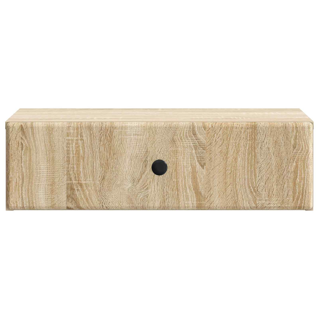 Wandmontierter Beistelltisch Sonoma-Eiche 59 x 34,5 x 17 cm