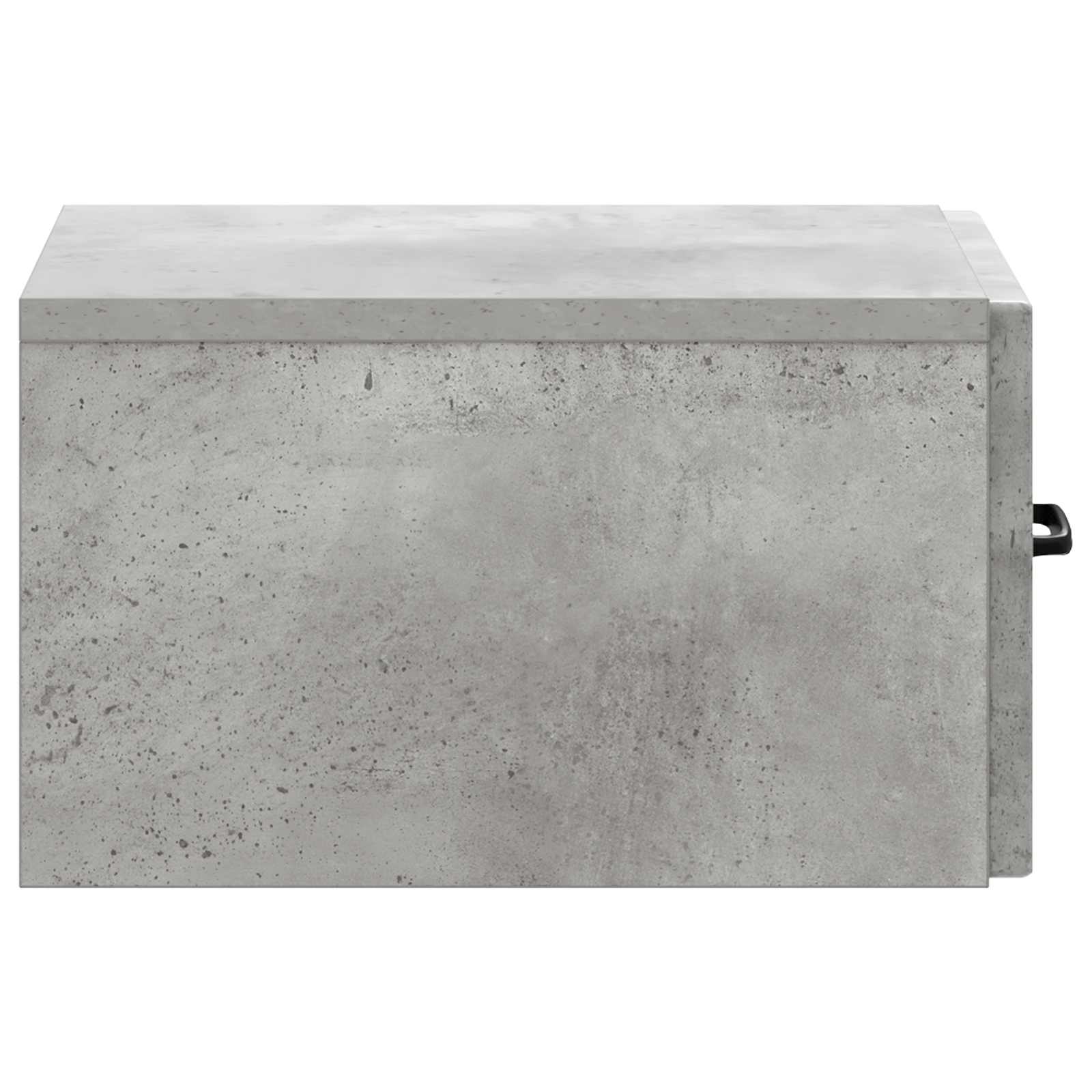 Wandmontierter Beistelltisch Betongrau 59 x 34,5 x 17 cm