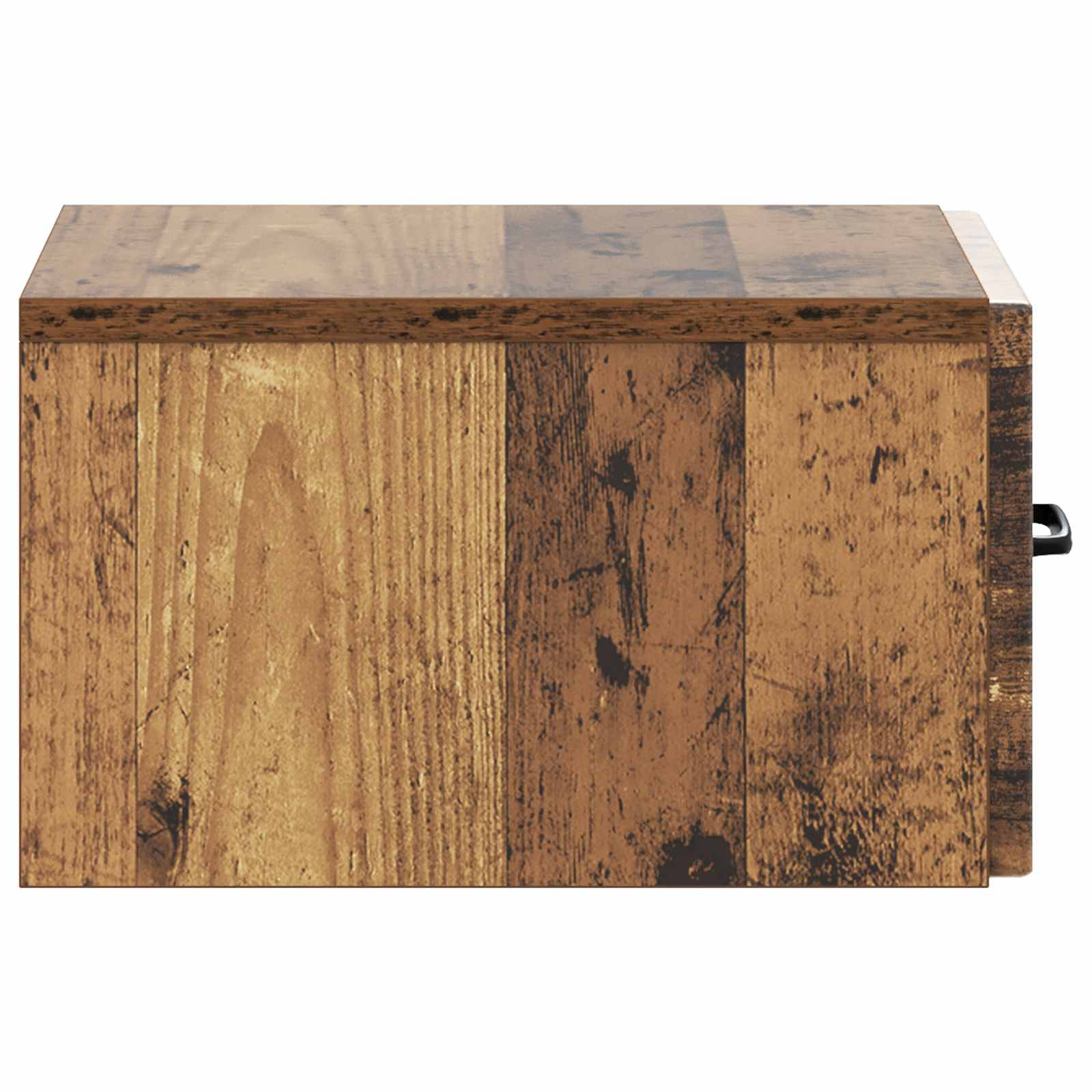 Wandmontierter Beistelltisch Altholz 59 x 34,5 x 17 cm
