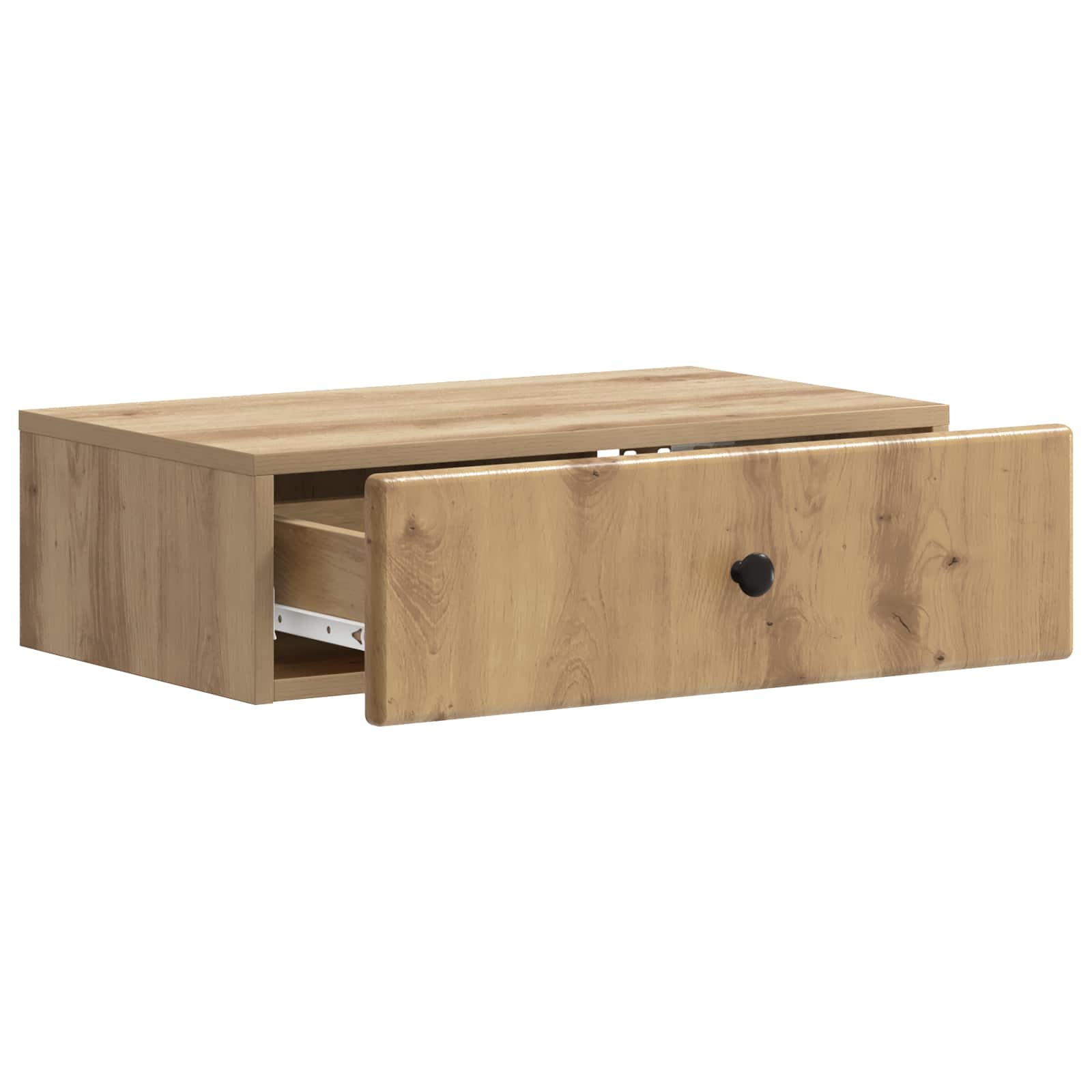 Wandmontierter Beistelltisch Artisan-Eiche 59 x 34,5 x 17 cm