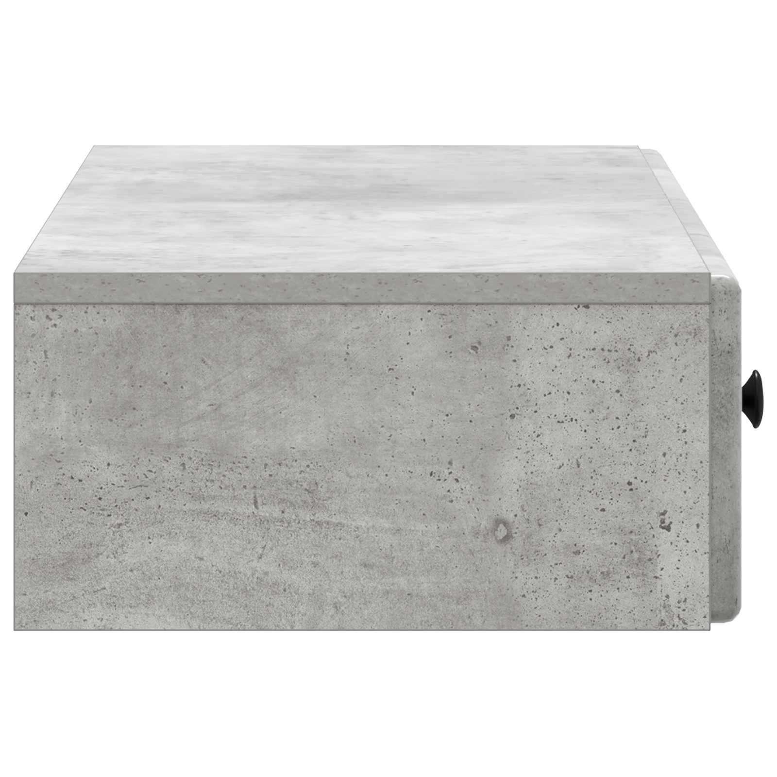 Wandmontierter Beistelltisch Betongrau 87,5 x 34,5 x 17 cm