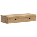 Wandmontierter Beistelltisch Artisan-Eiche 87,5 x 34,5 x 17 cm