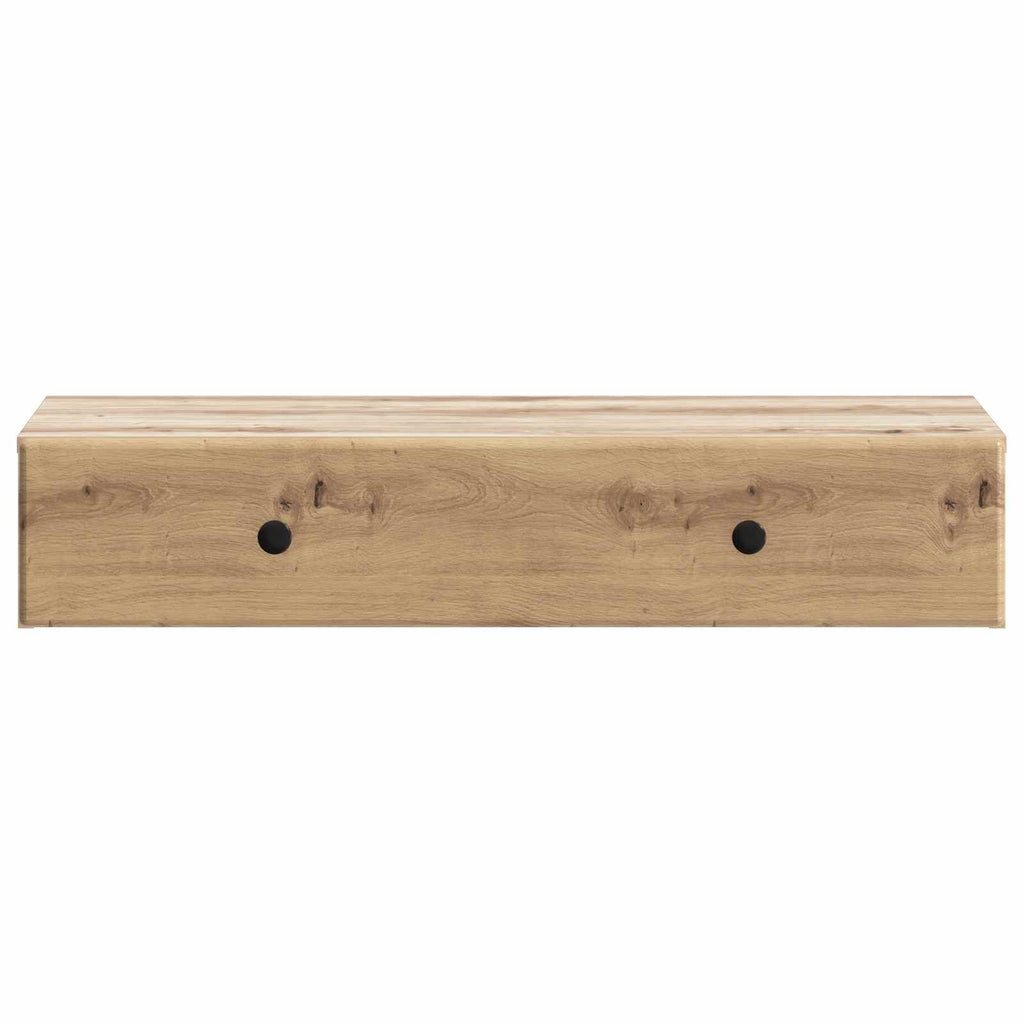 Wandmontierter Beistelltisch Artisan-Eiche 87,5 x 34,5 x 17 cm