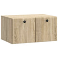 Wandmontierter TV-Schrank 59,5 x 41 x 30 cm Sonoma-Eiche