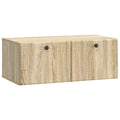 Wandmontierter TV-Schrank 78,5 x 41 x 30 cm Sonoma-Eiche
