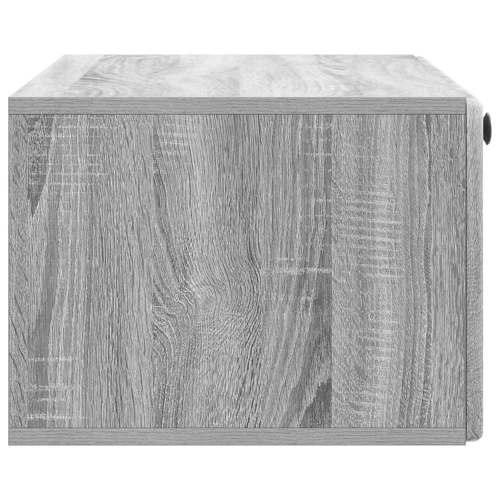 Wandmontierter TV-Schrank 78,5 x 41 x 30 cm Grau Sonoma