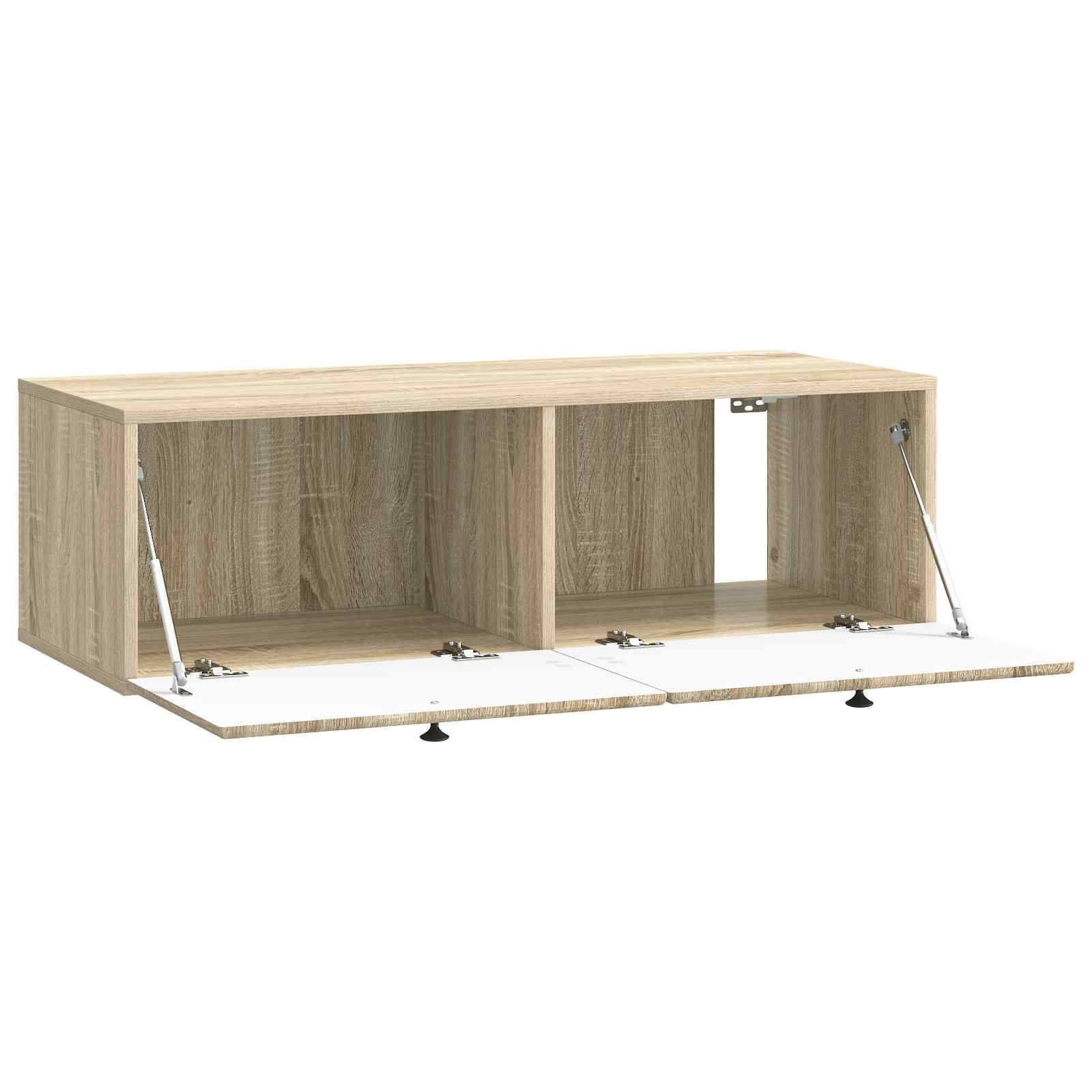 Wandmontierter TV-Schrank 98 x 41 x 30 cm Sonoma-Eiche