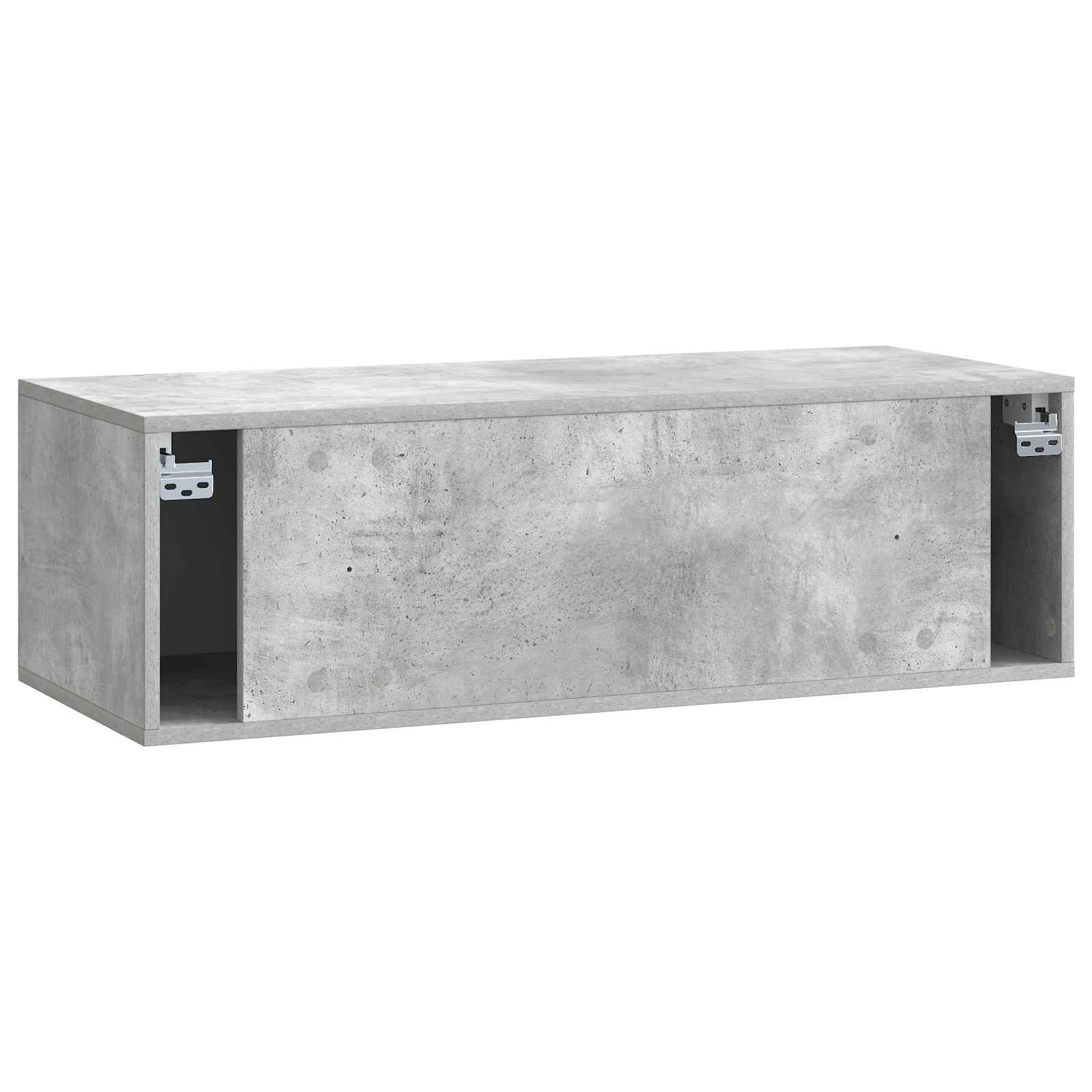 Wandmontierter TV-Schrank 98 x 41 x 30 cm Betongrau