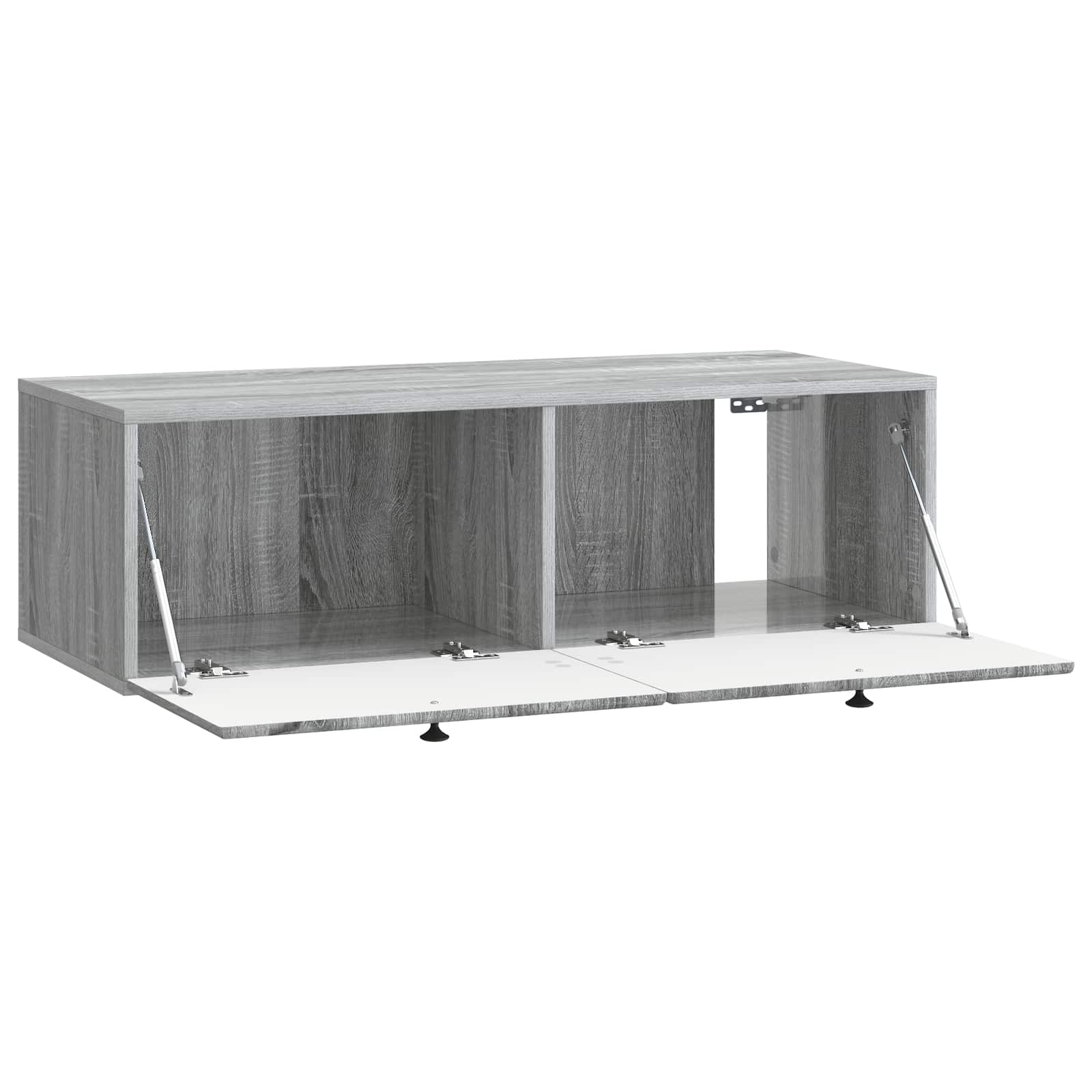 Wandmontierter TV-Schrank 98 x 41 x 30 cm Grau Sonoma