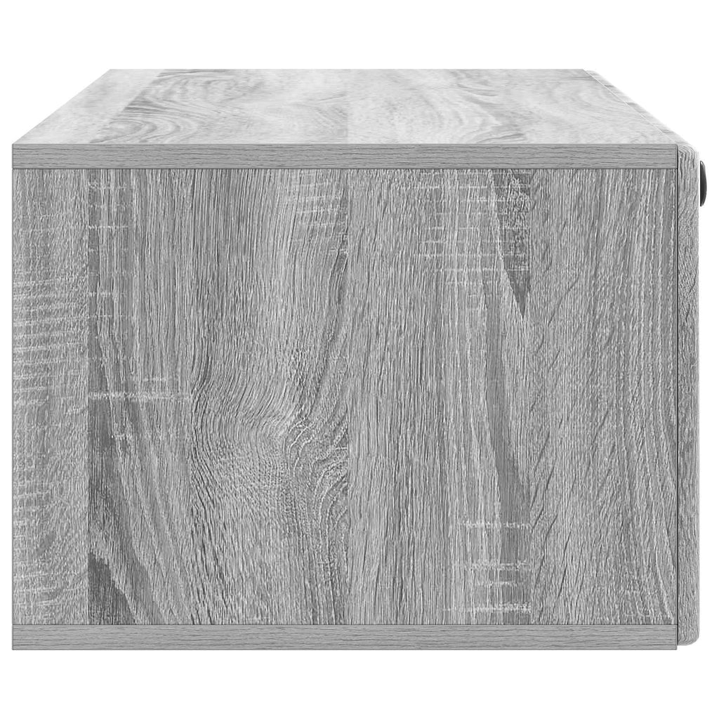 Wandmontierter TV-Schrank 98 x 41 x 30 cm Grau Sonoma