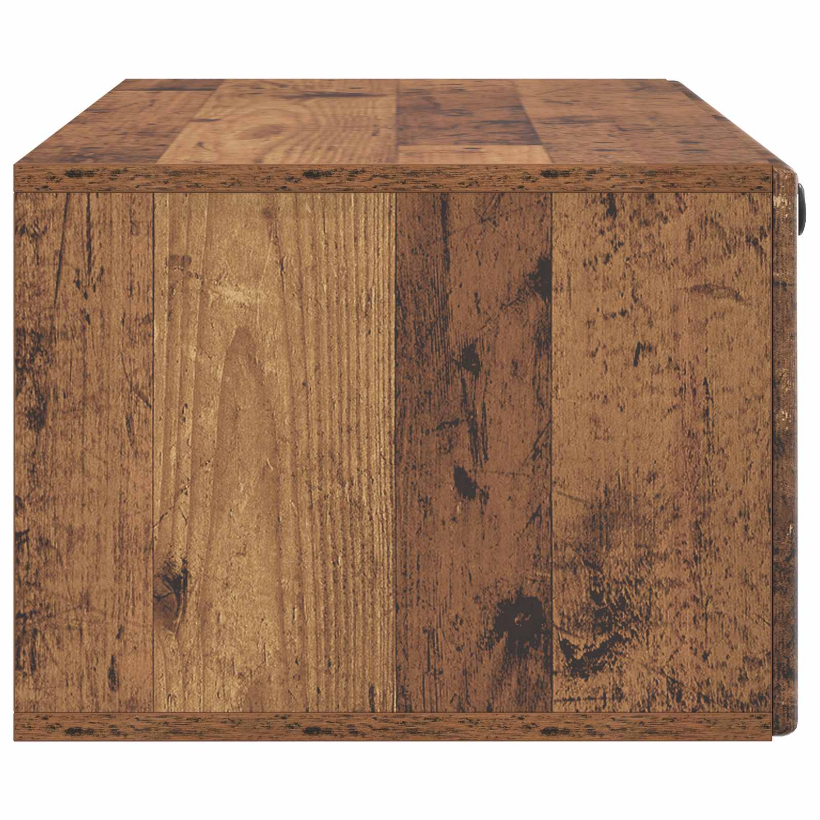 Wandmontierter TV-Schrank 98 x 41 x 30 cm Altholz Holzwerkstoff