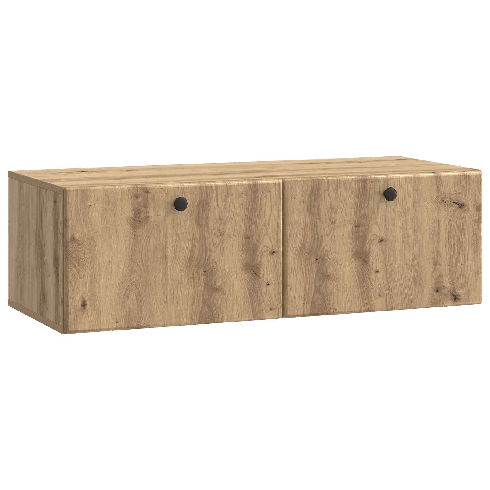 Wandmontierter TV-Schrank 98 x 41 x 30 cm Artisan-Eiche