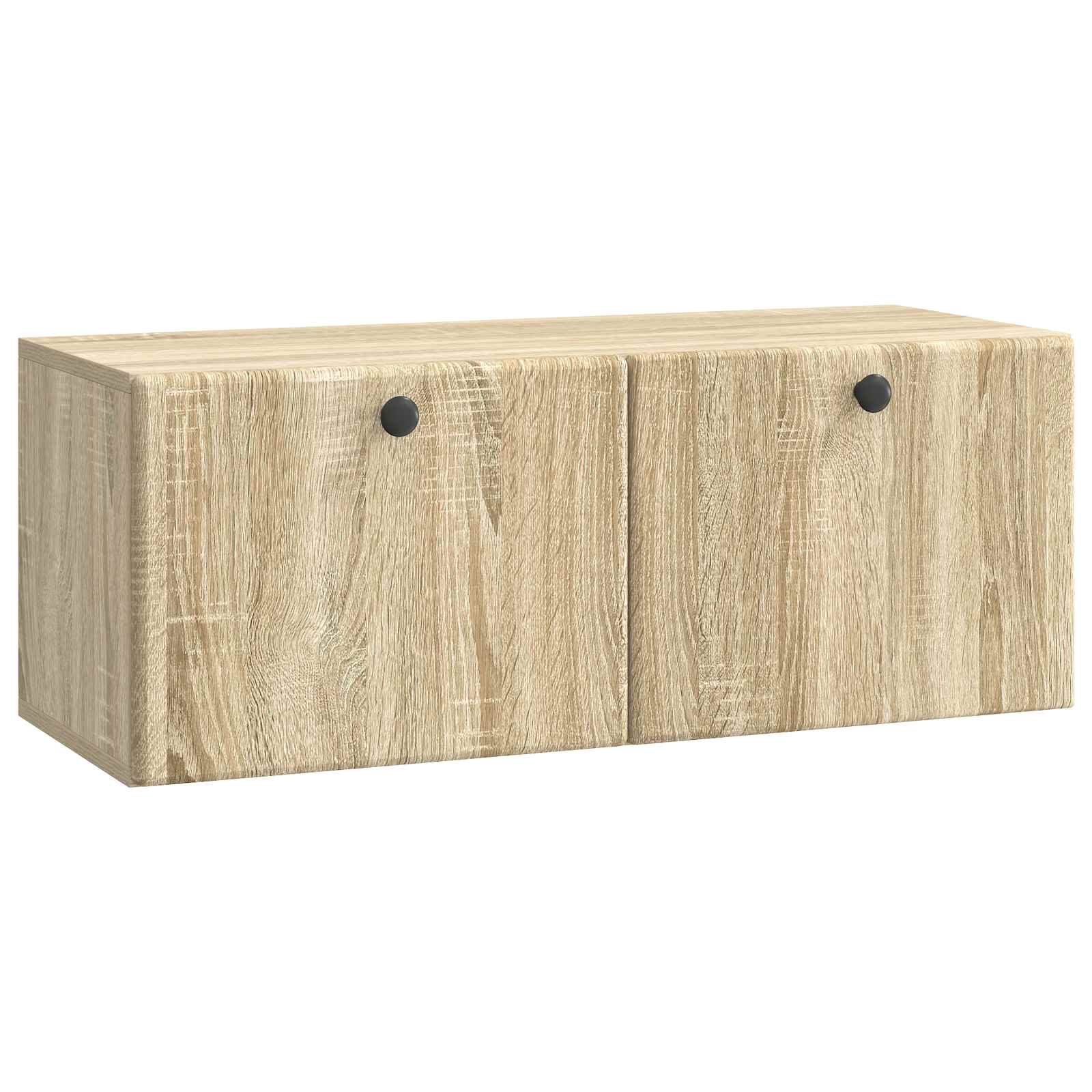 Wandmontierter TV-Schrank 78,5 x 31 x 30 cm Sonoma-Eiche