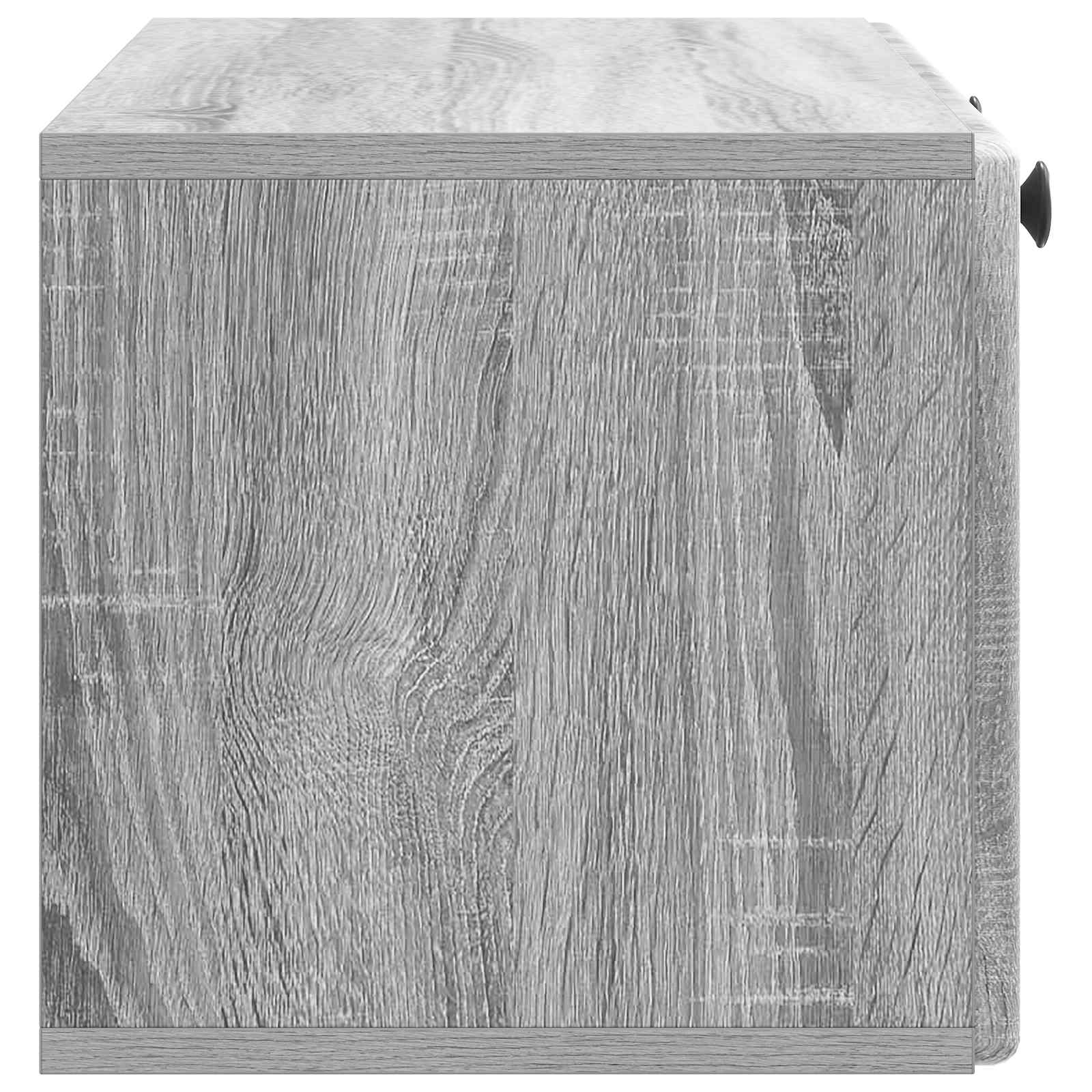 Wandmontierter TV-Schrank 78,5 x 31 x 30 cm Grau Sonoma