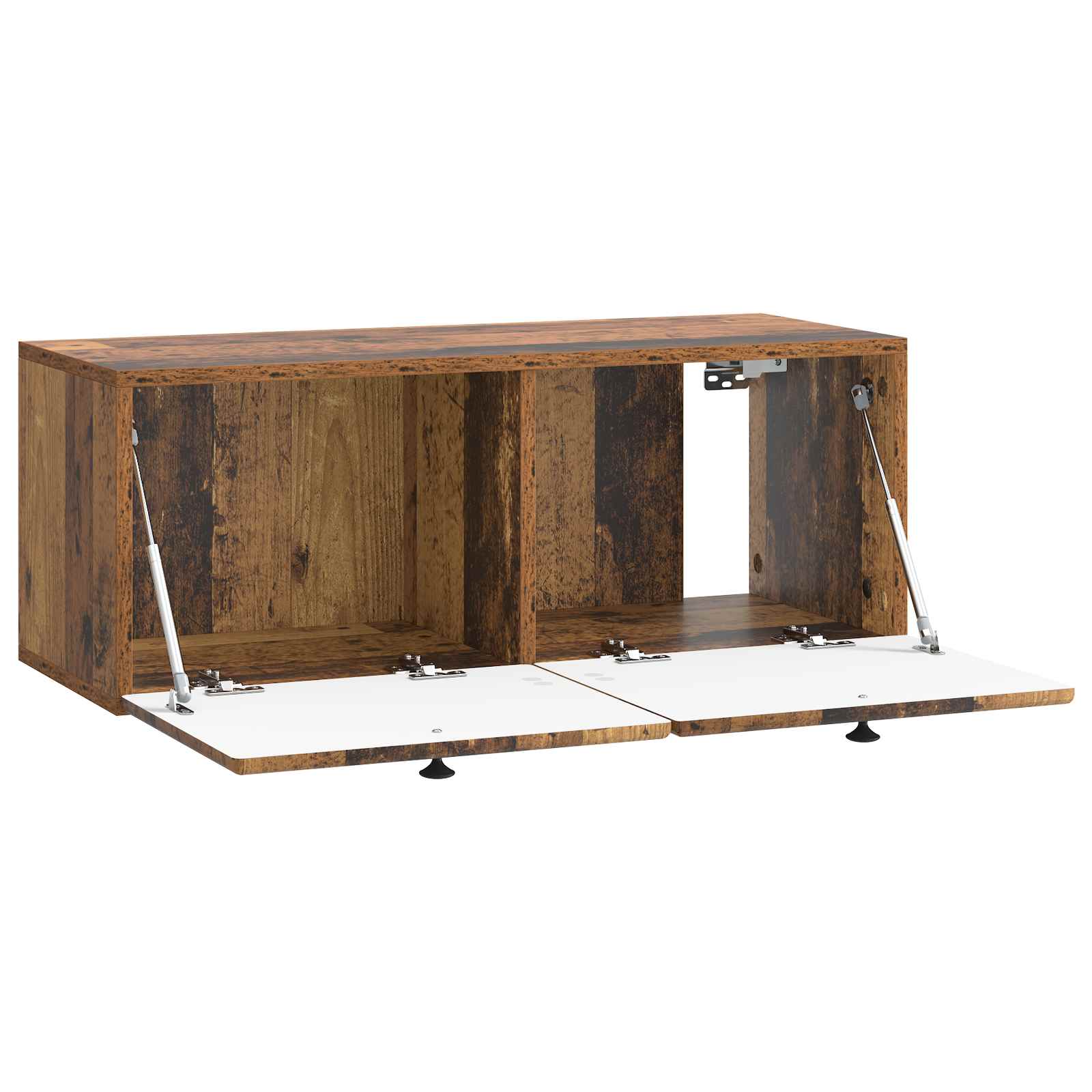 Wandmontierter TV-Schrank 78,5 x 31 x 30 cm Altholz
