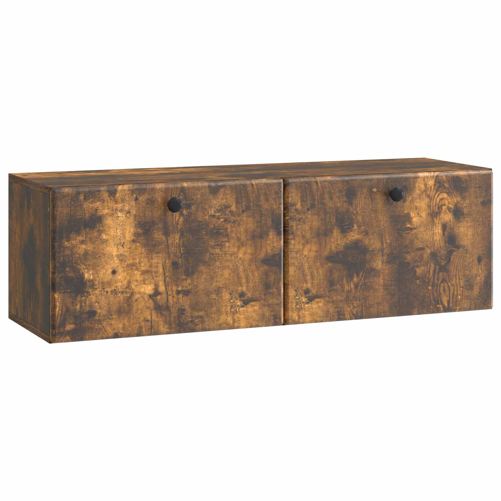 Wandmontierter TV-Schrank 98 x 31 x 30 cm Geräucherte Eiche