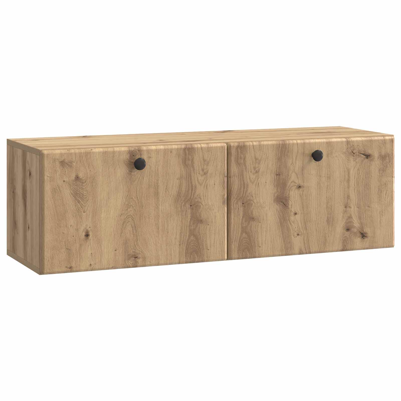Wandmontierter TV-Schrank 98 x 31 x 30 cm Artisan-Eiche