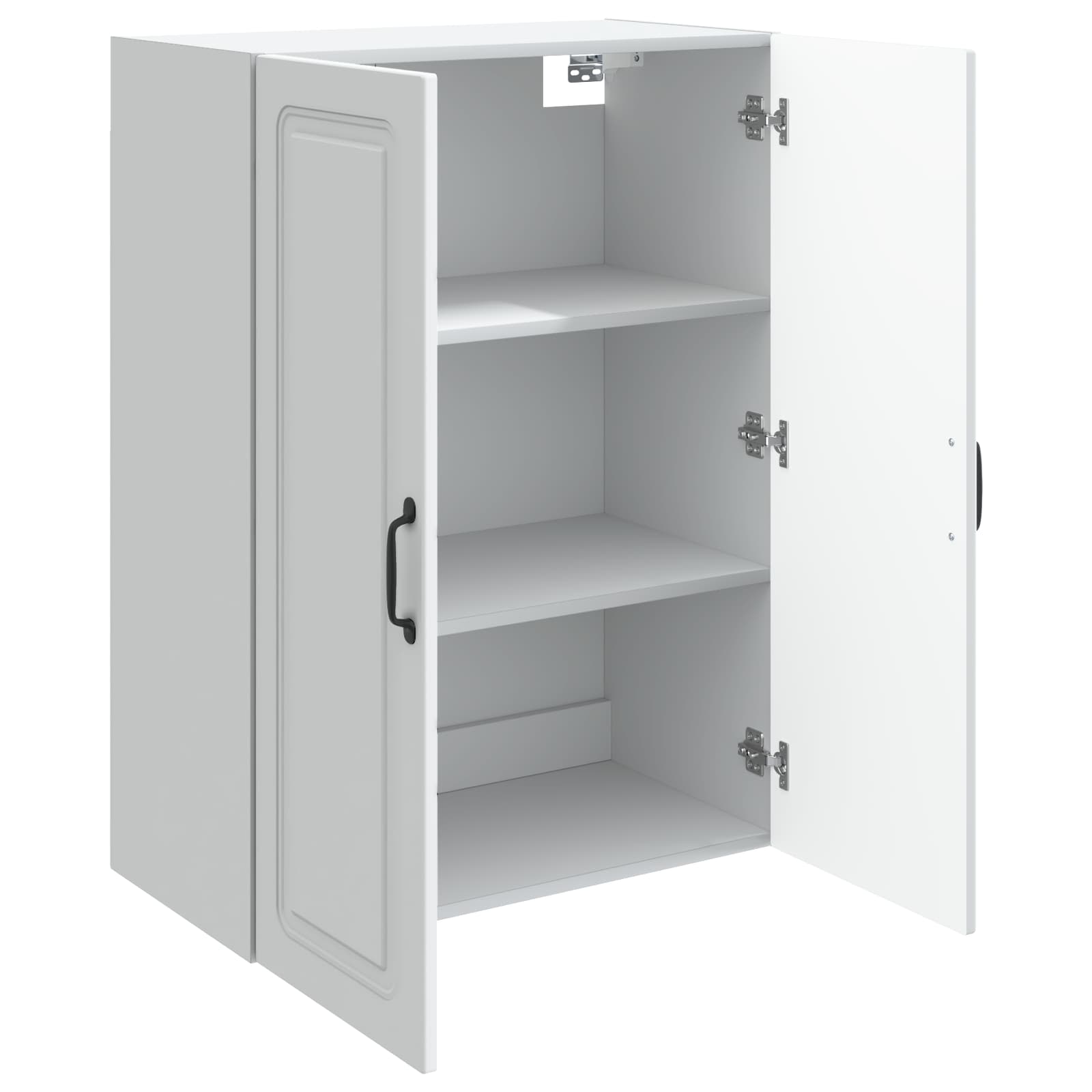 Wandschrank Weiß 66 x 34,5 x 90 cm Holzwerkstoff