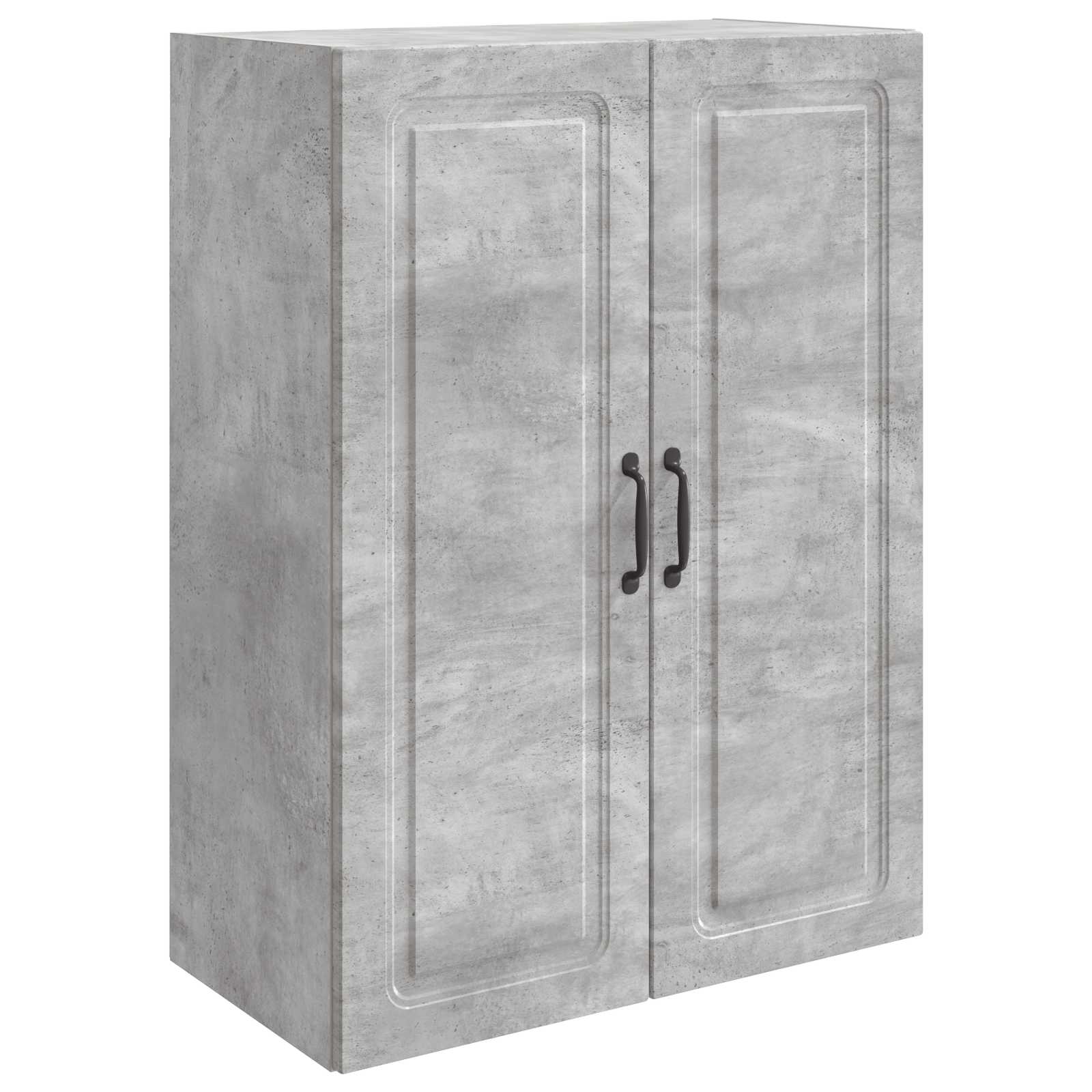 Wandschrank Betongrau 66 x 34,5 x 90 cm Holzwerkstoff