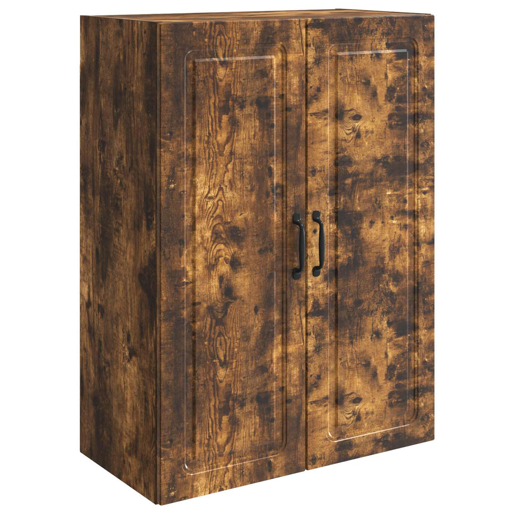 Wandschrank Geräucherte Eiche 66 x 34,5 x 90 cm Holzwerkstoff