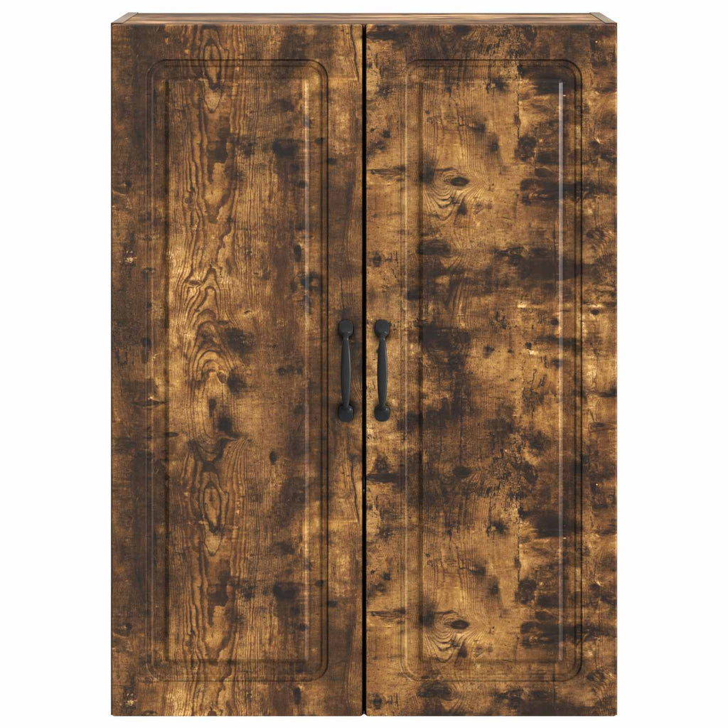 Wandschrank Geräucherte Eiche 66 x 34,5 x 90 cm Holzwerkstoff