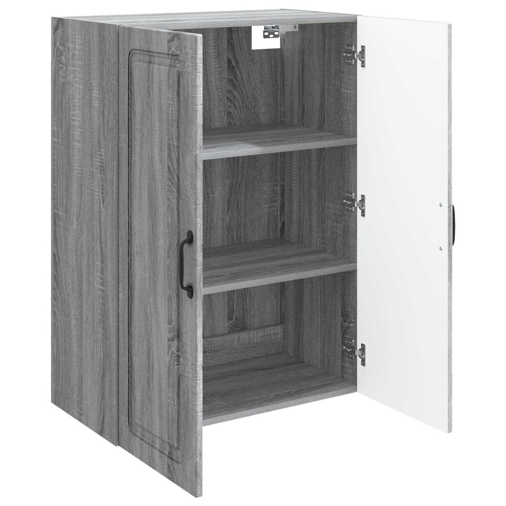 Wandschrank Grau Sonoma 66 x 34,5 x 90 cm Holzwerkstoff