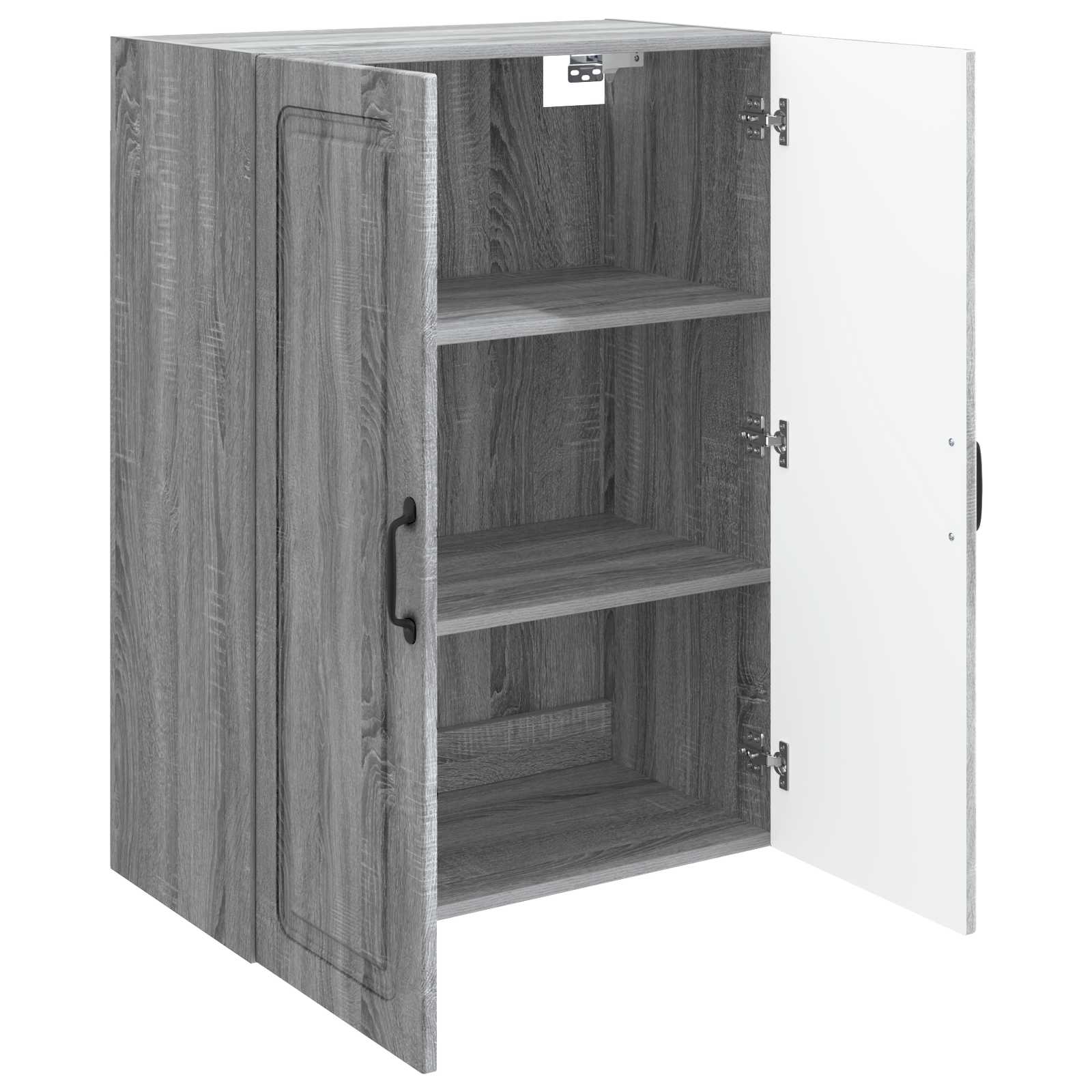Wandschrank Grau Sonoma 66 x 34,5 x 90 cm Holzwerkstoff