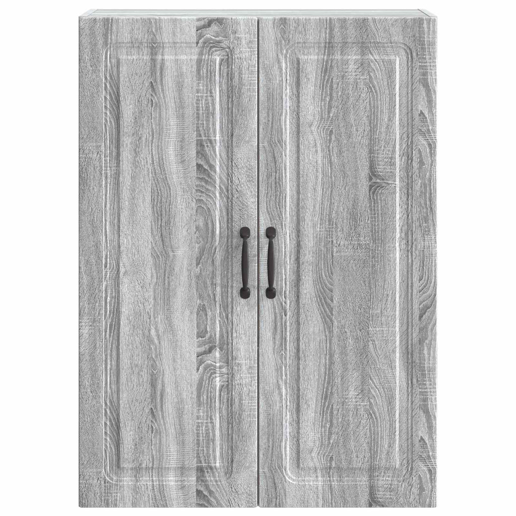 Wandschrank Grau Sonoma 66 x 34,5 x 90 cm Holzwerkstoff