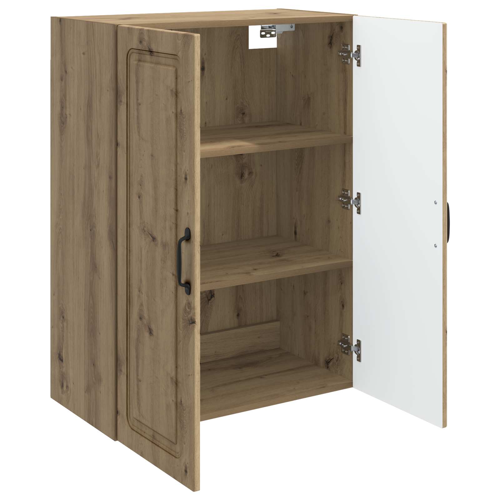 Wandschrank Artisan-Eiche 66 x 34,5 x 90 cm Holzwerkstoff