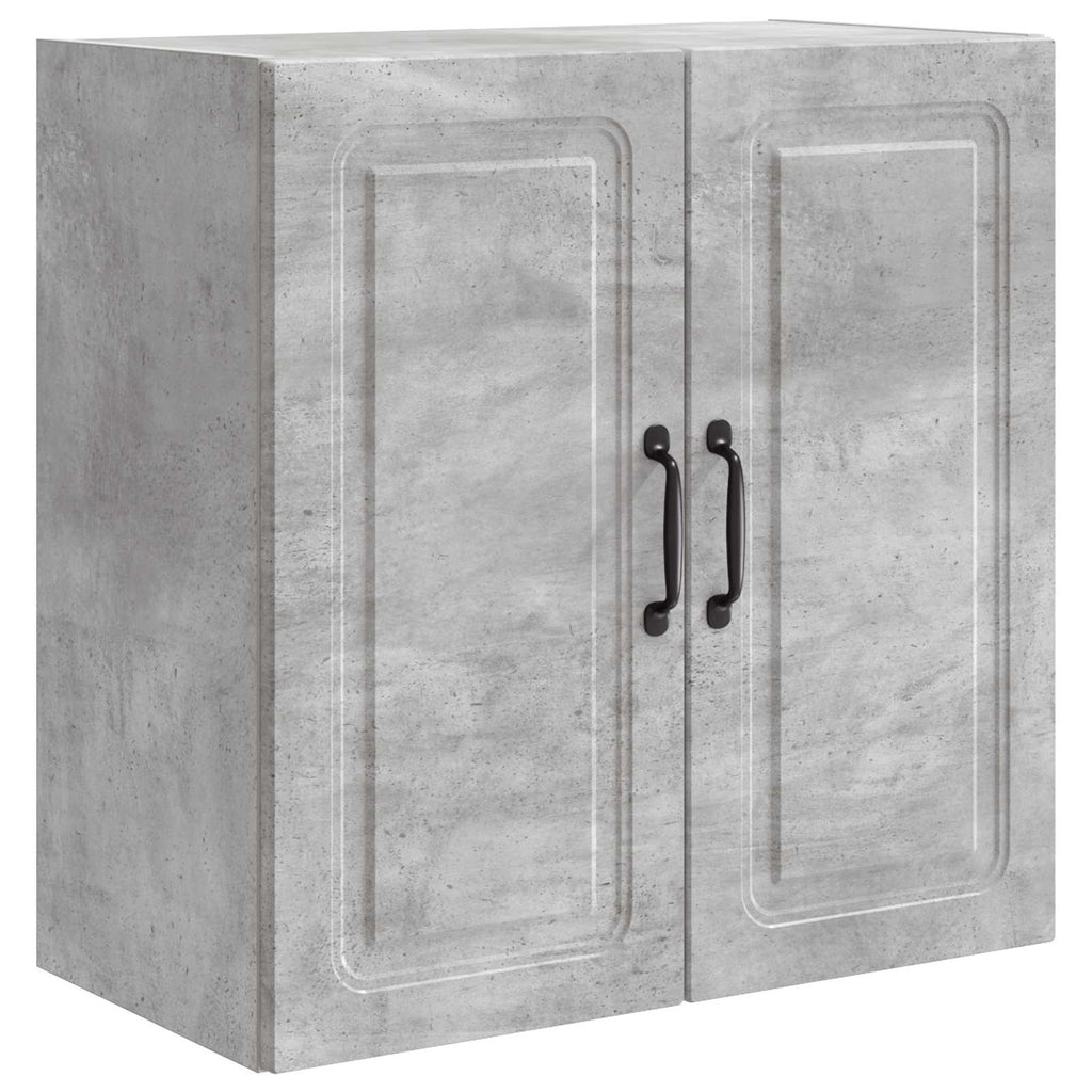 Wandschrank Betongrau 59 x 31 x 60 cm Holzwerkstoff