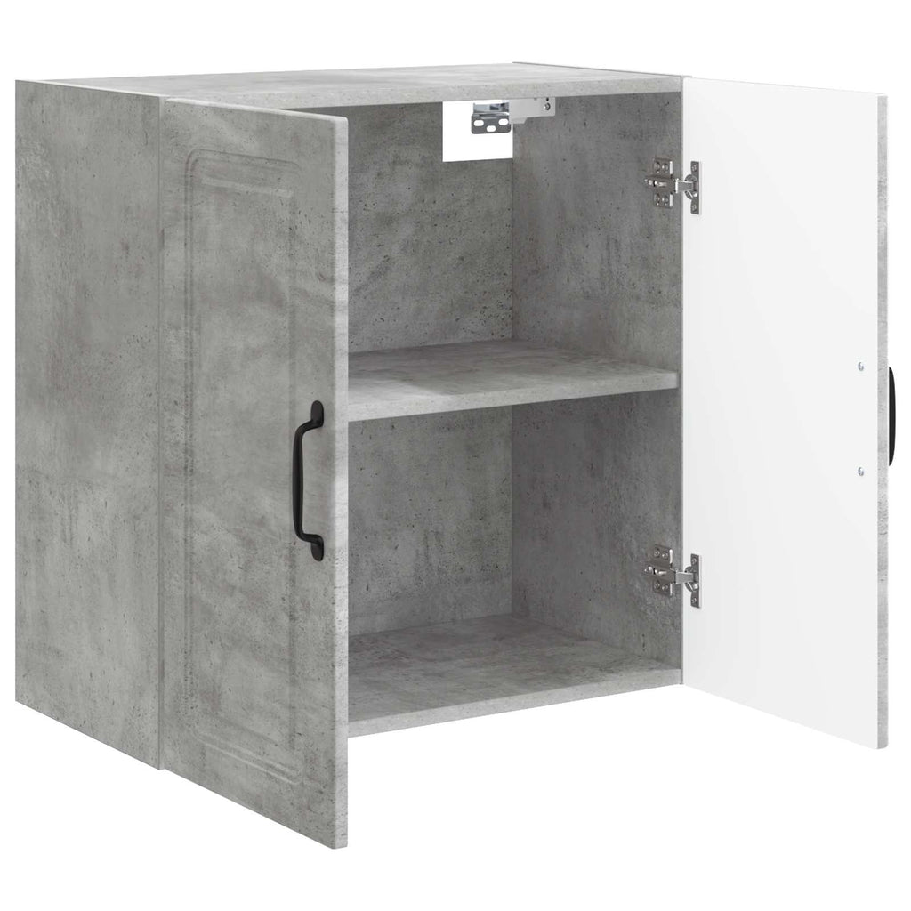 Wandschrank Betongrau 59 x 31 x 60 cm Holzwerkstoff
