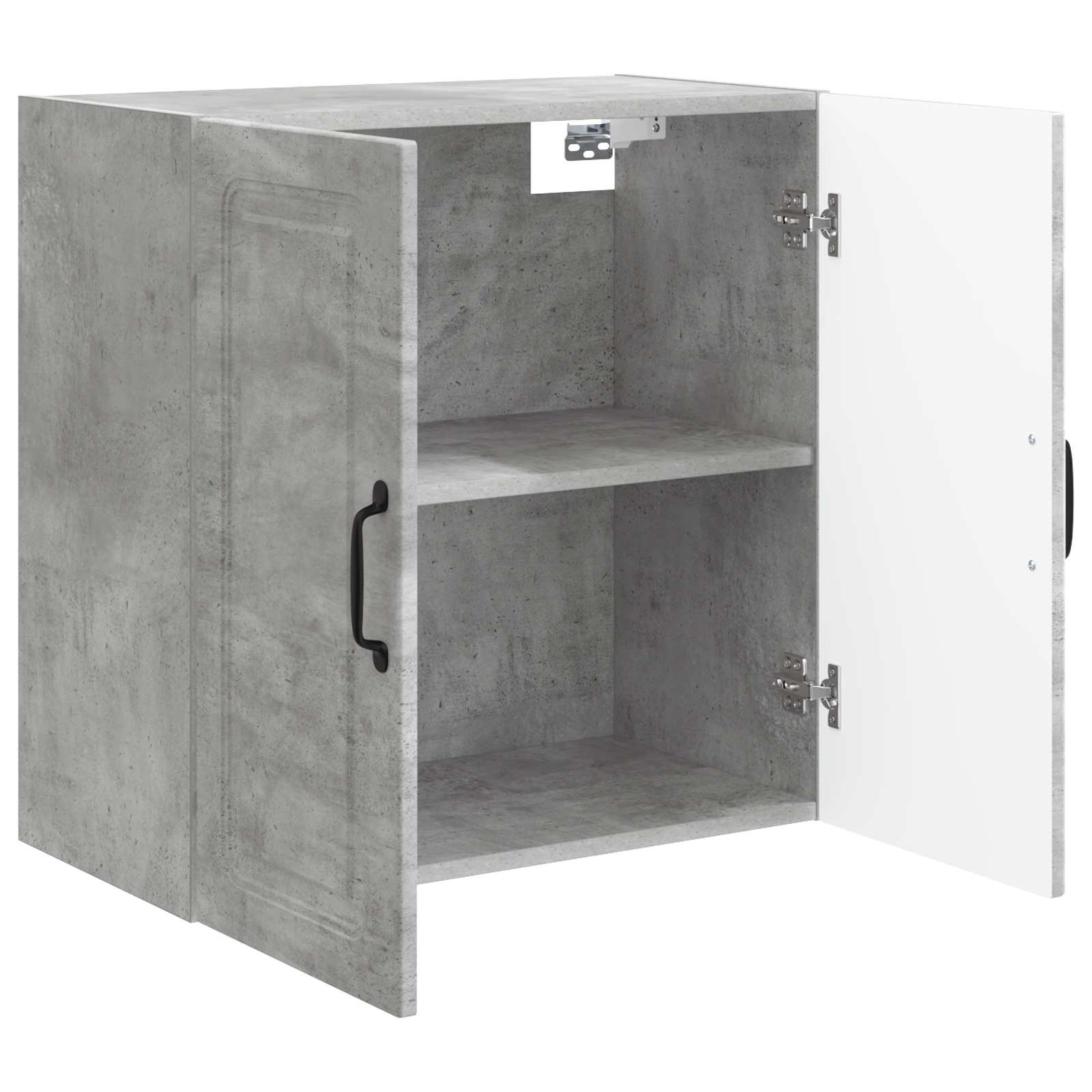Wandschrank Betongrau 59 x 31 x 60 cm Holzwerkstoff