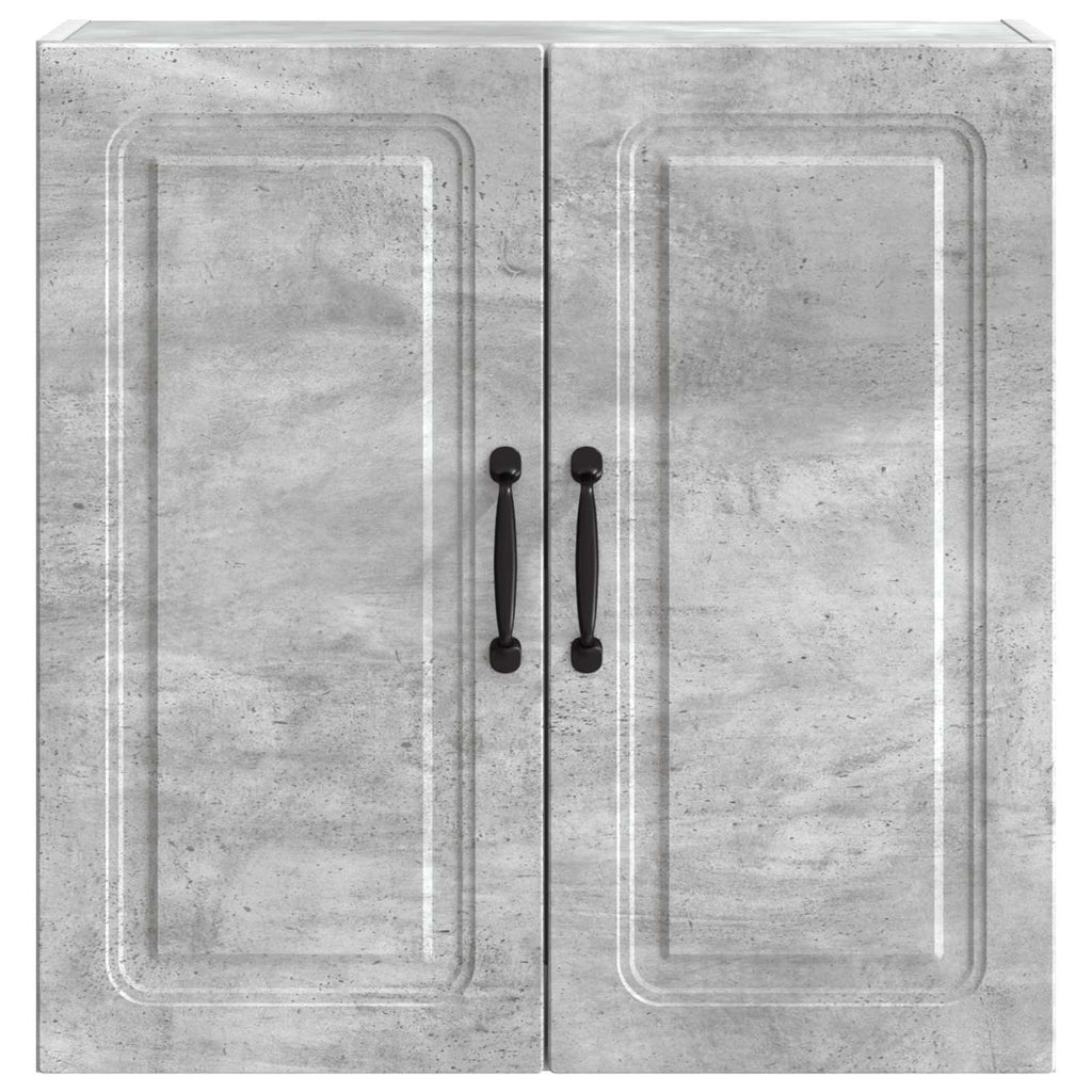Wandschrank Betongrau 59 x 31 x 60 cm Holzwerkstoff