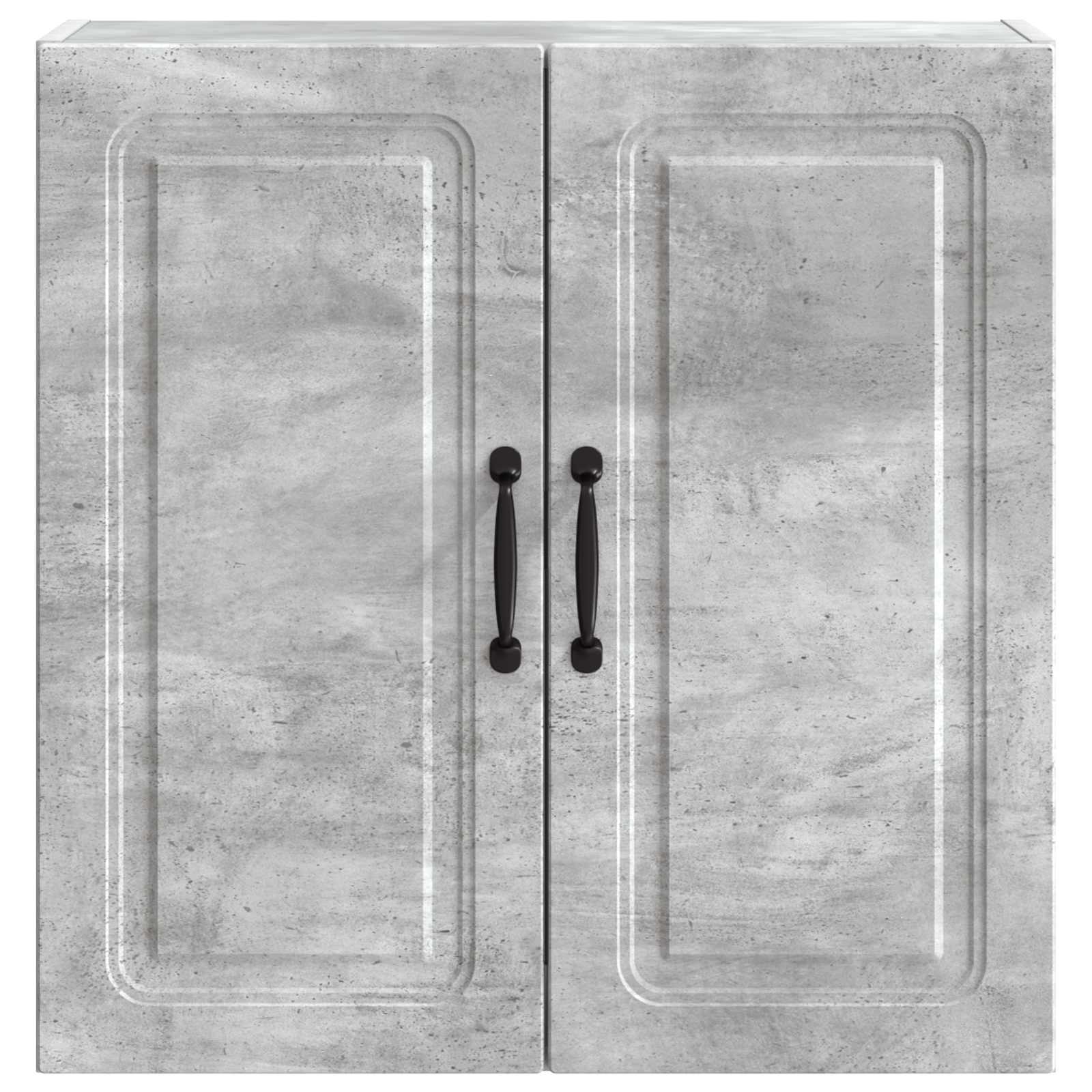Wandschrank Betongrau 59 x 31 x 60 cm Holzwerkstoff