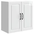 Wandschrank Hochglanz Weiß 59 x 31 x 60 cm Holzwerkstoff