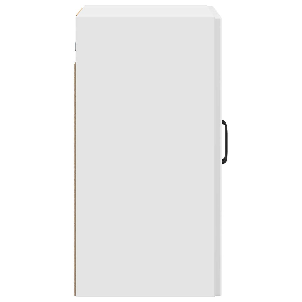Wandschrank Hochglanz Weiß 59 x 31 x 60 cm Holzwerkstoff