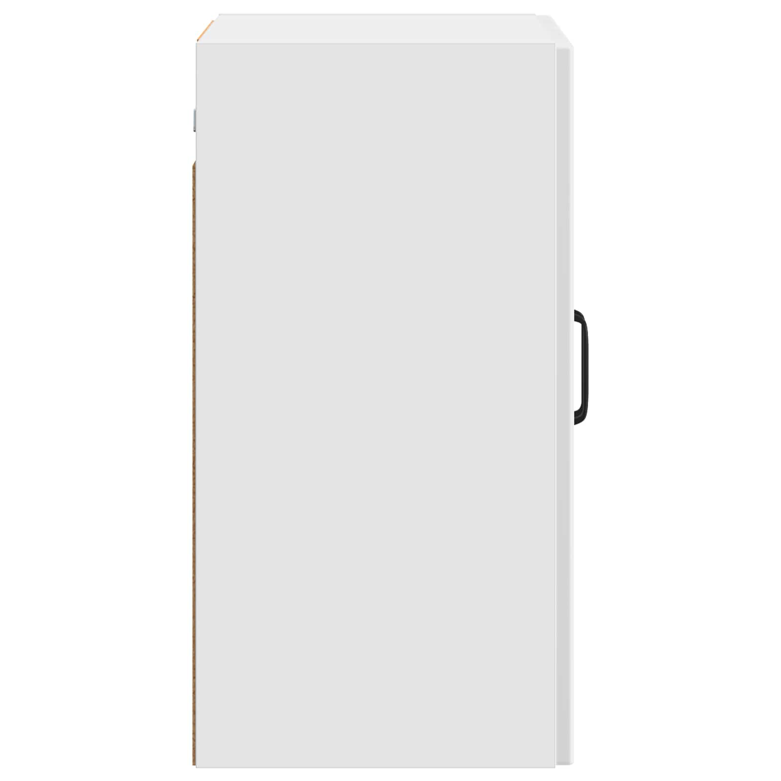 Wandschrank Hochglanz Weiß 59 x 31 x 60 cm Holzwerkstoff