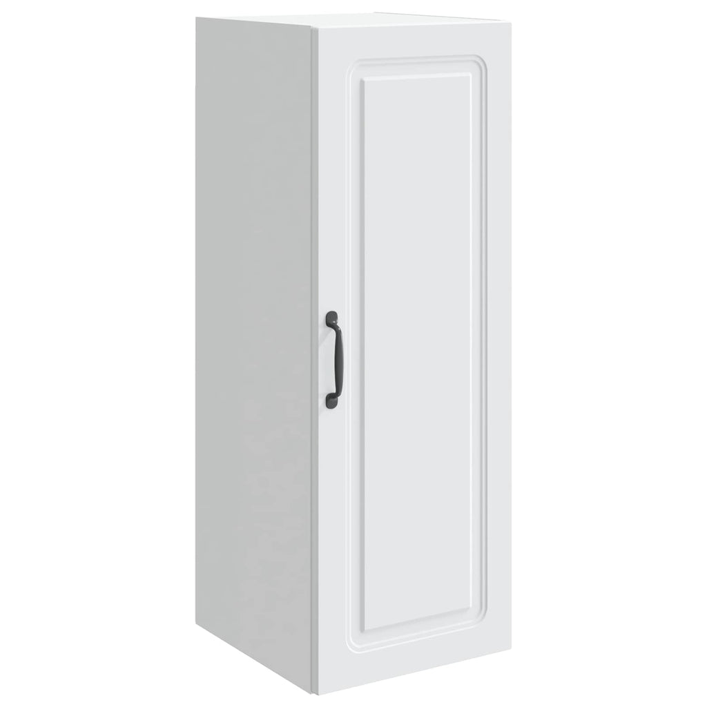 Wandschrank Weiß 33 x 34,5 x 90 cm Holzwerkstoff