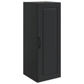 Wandschrank Schwarz 33 x 34,5 x 90 cm Holzwerkstoff