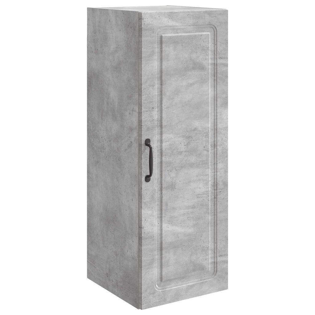 Wandschrank Betongrau 33 x 34,5 x 90 cm Holzwerkstoff