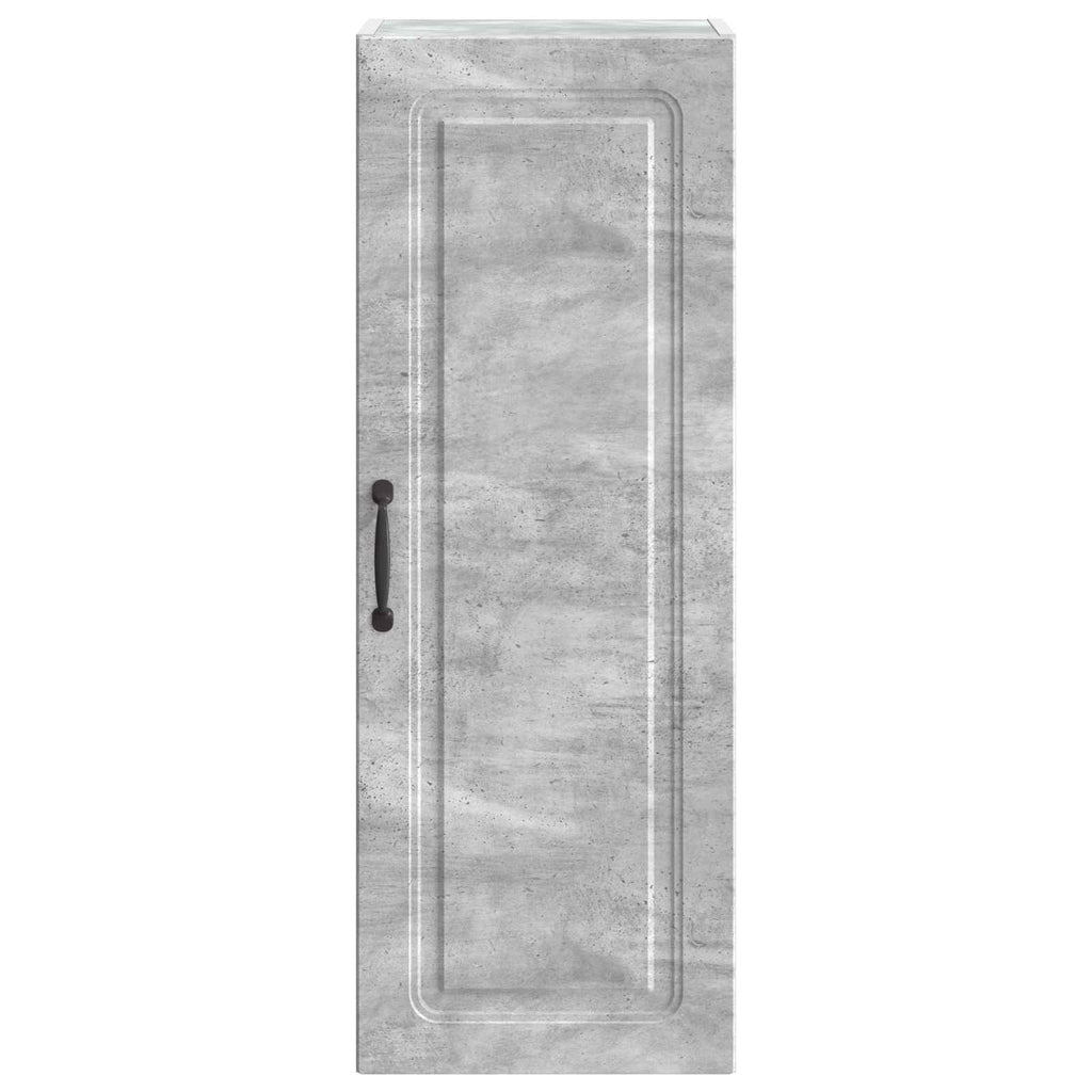 Wandschrank Betongrau 33 x 34,5 x 90 cm Holzwerkstoff