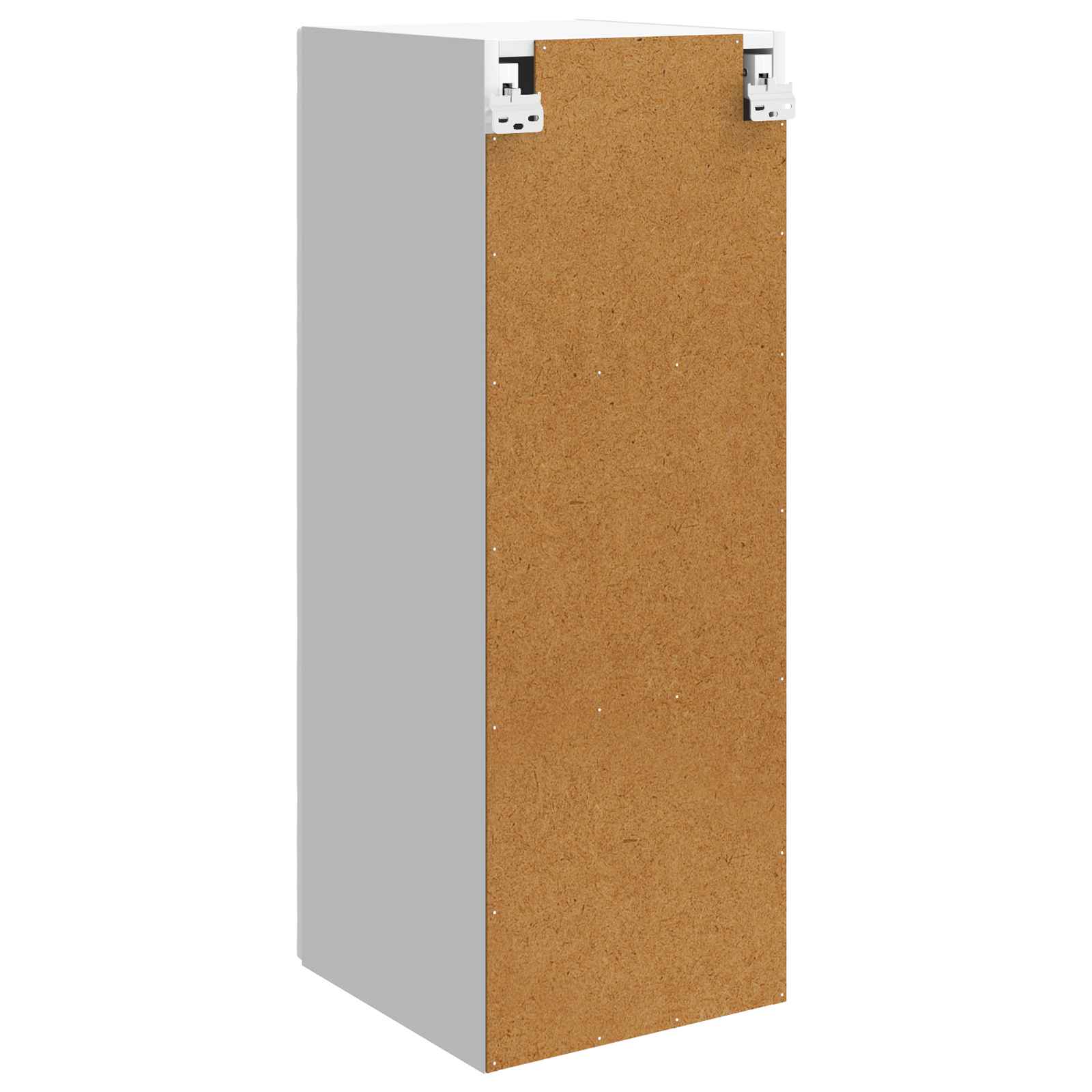 Wandschrank Hochglanz Weiß 33 x 34,5 x 90 cm Holzwerkstoff